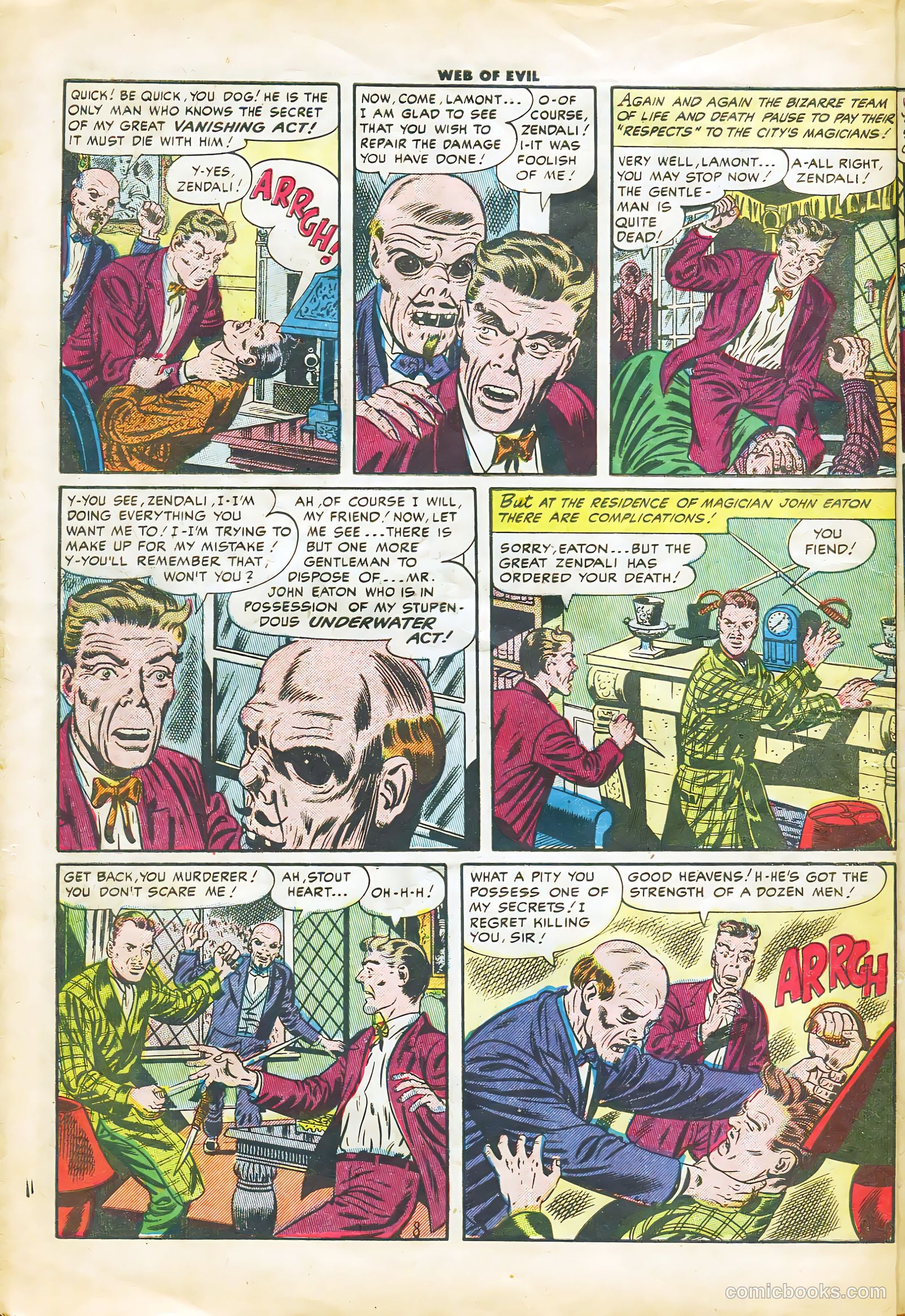 Web of Evil #17 (1954) — page 10 of 36