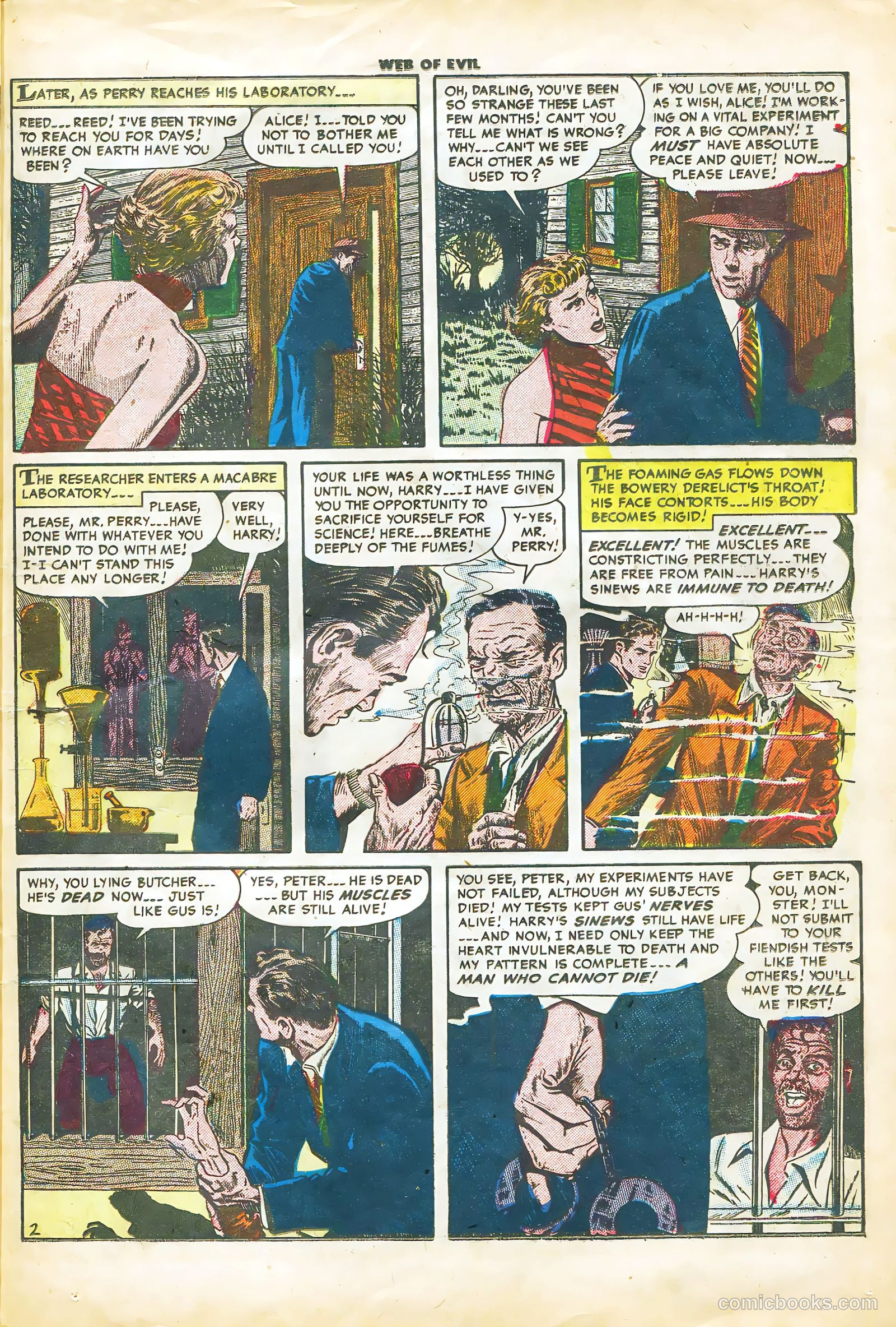 Web of Evil #17 (1954) — page 13 of 36