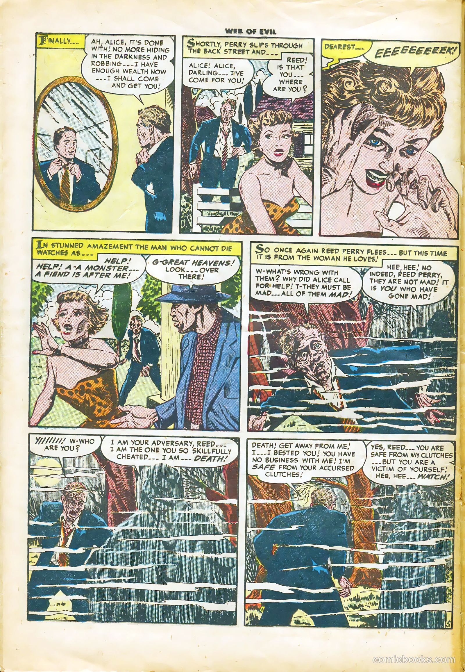 Web of Evil #17 (1954) — page 16 of 36