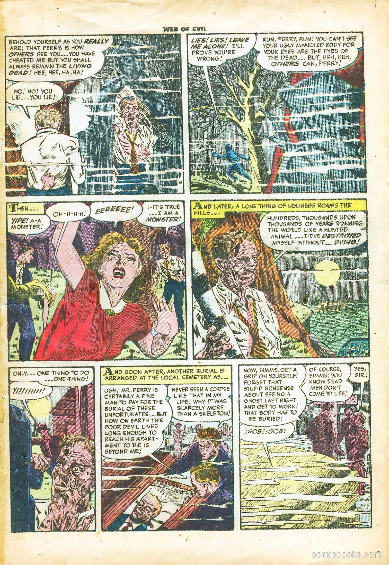 Web of Evil #17 (1954) — page 17 of 36