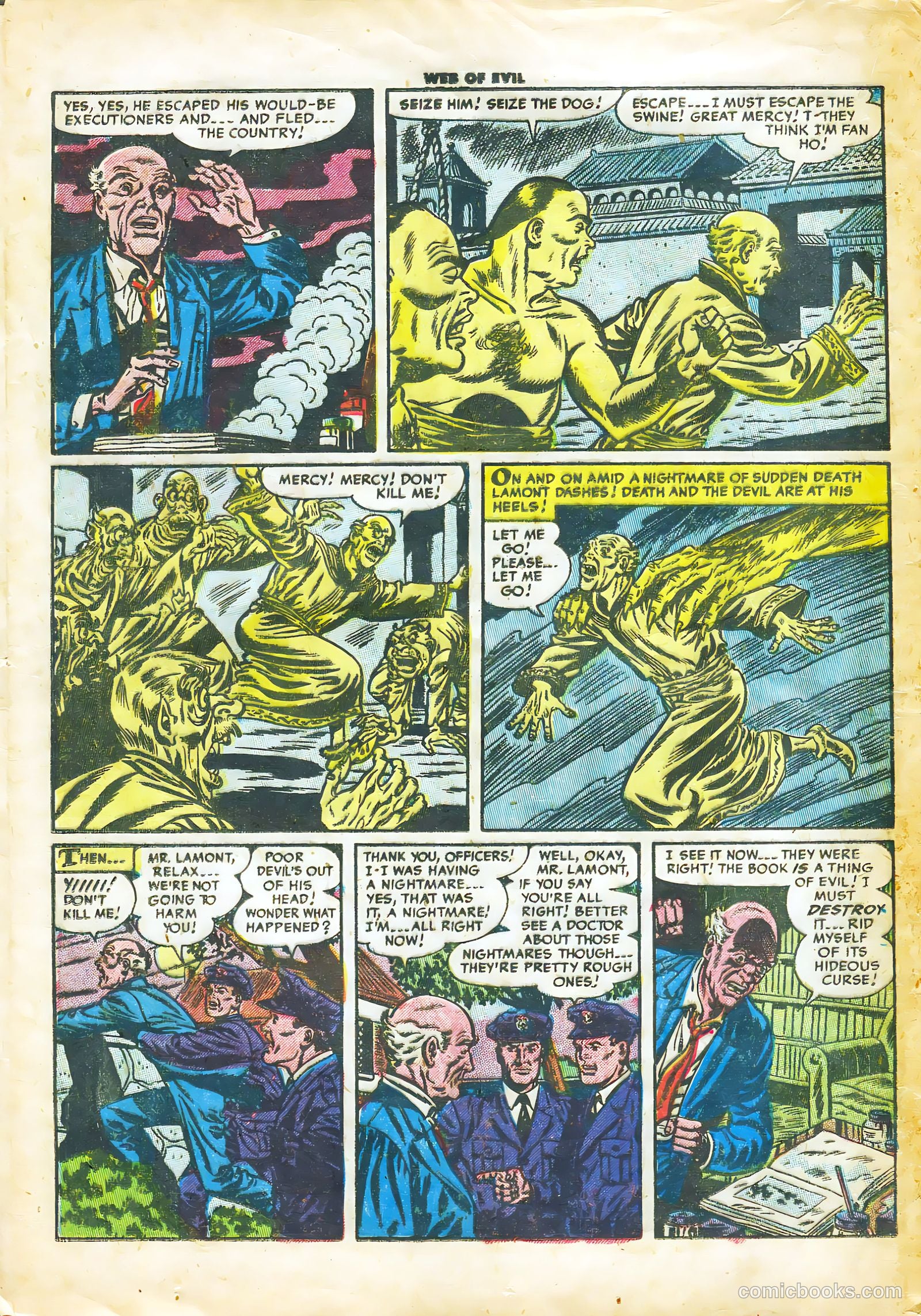 Web of Evil #17 (1954) — page 22 of 36
