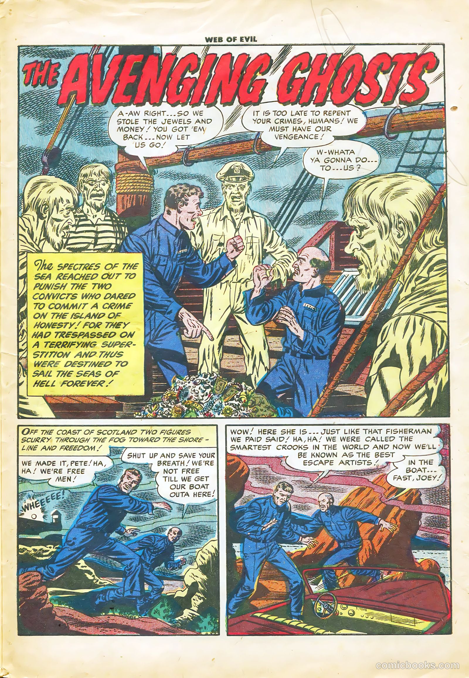 Web of Evil #17 (1954) — page 27 of 36