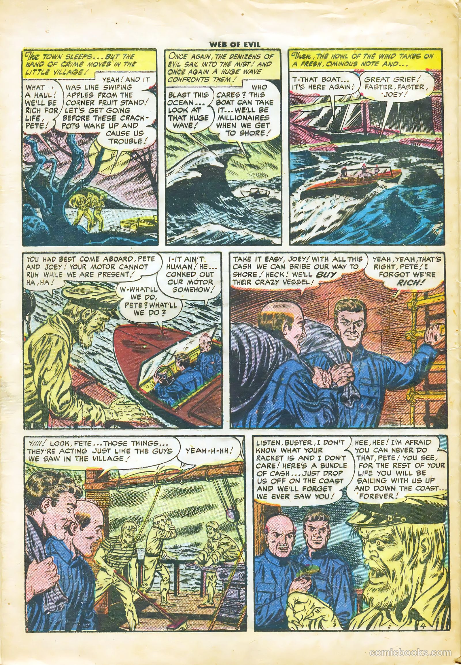 Web of Evil #17 (1954) — page 30 of 36