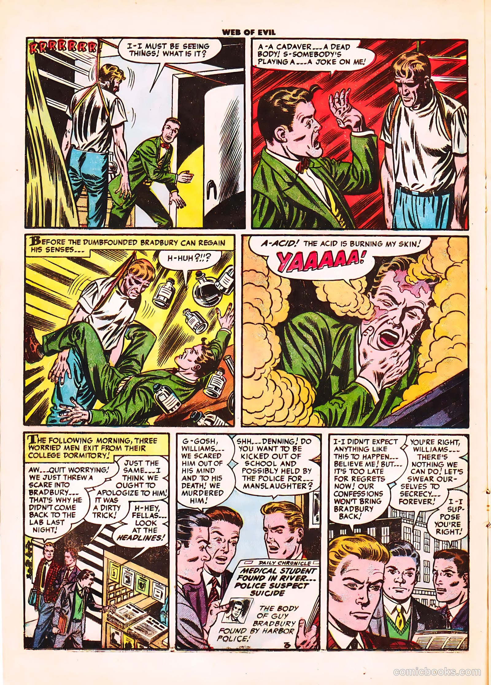 Web of Evil #18 (1954) — page 14 of 36