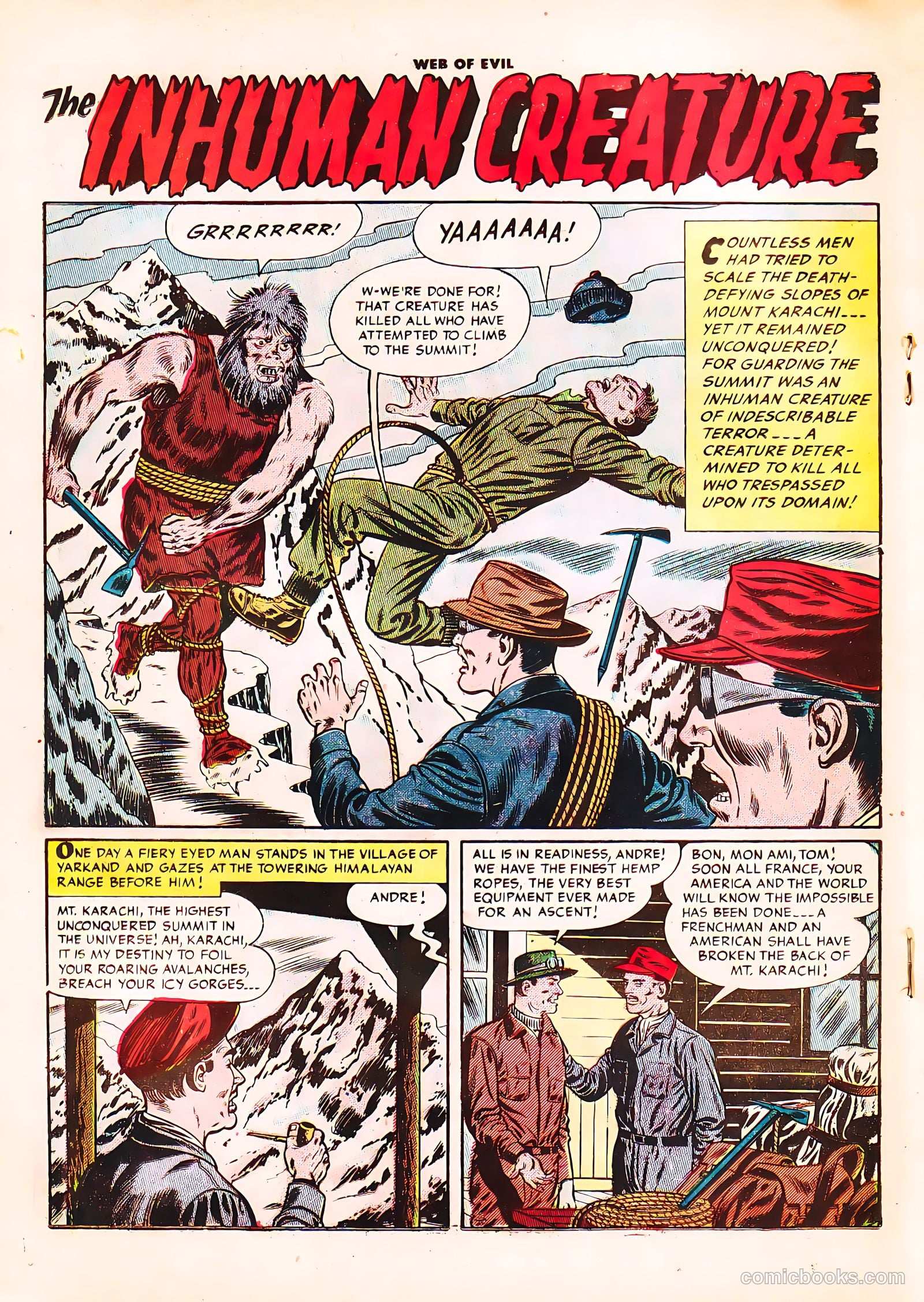 Web of Evil #18 (1954) — page 18 of 36