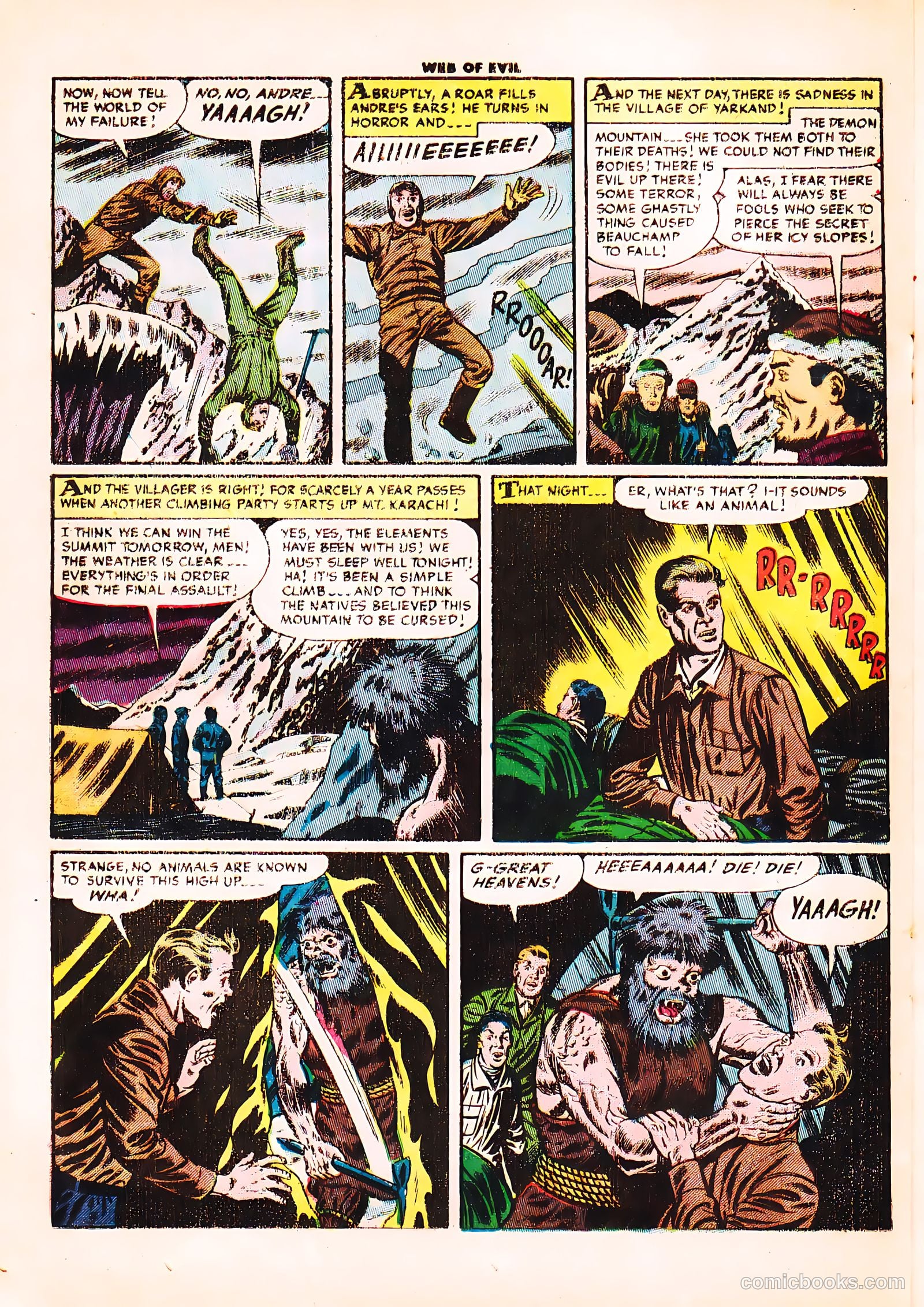 Web of Evil #18 (1954) — page 20 of 36