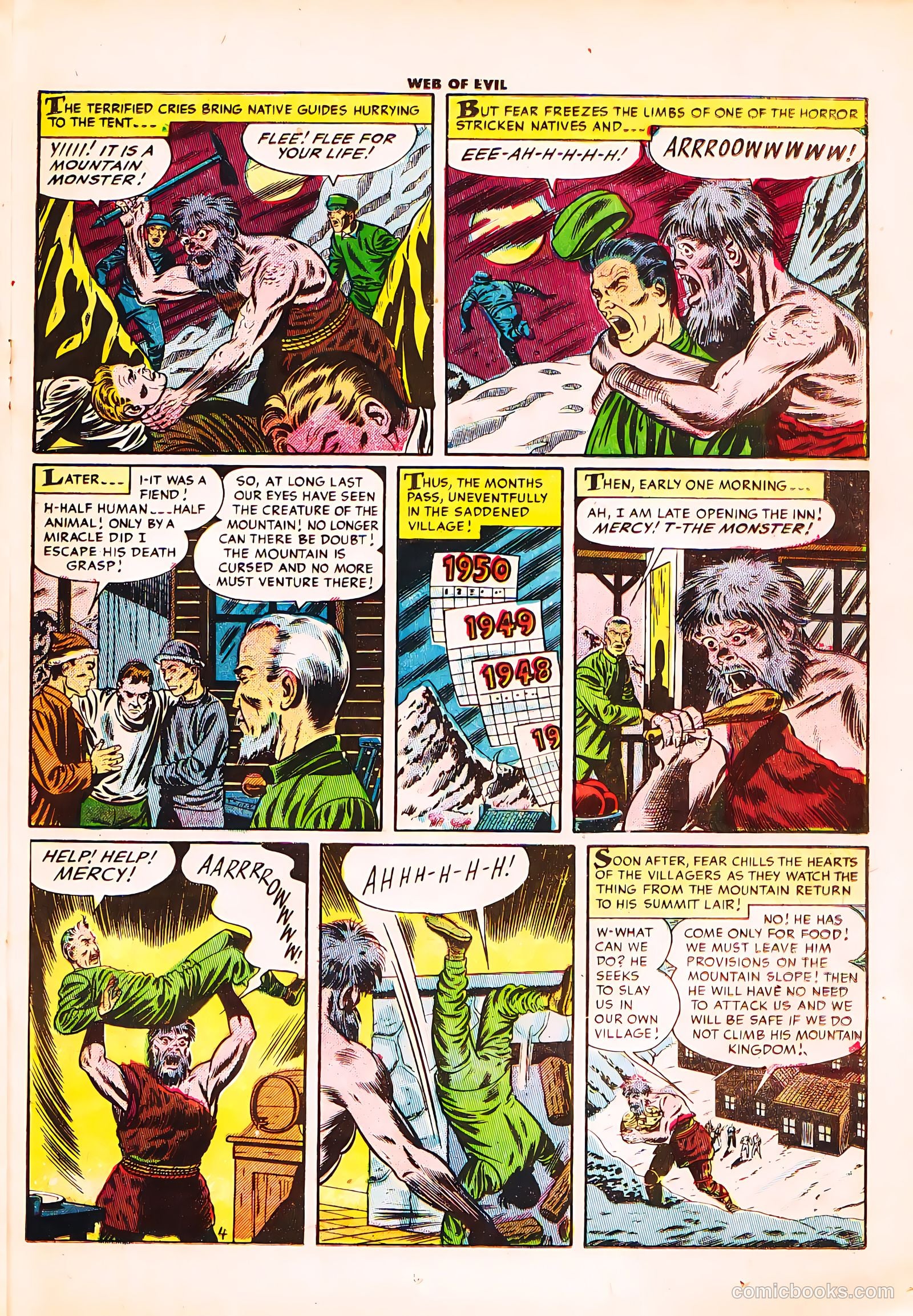 Web of Evil #18 (1954) — page 21 of 36