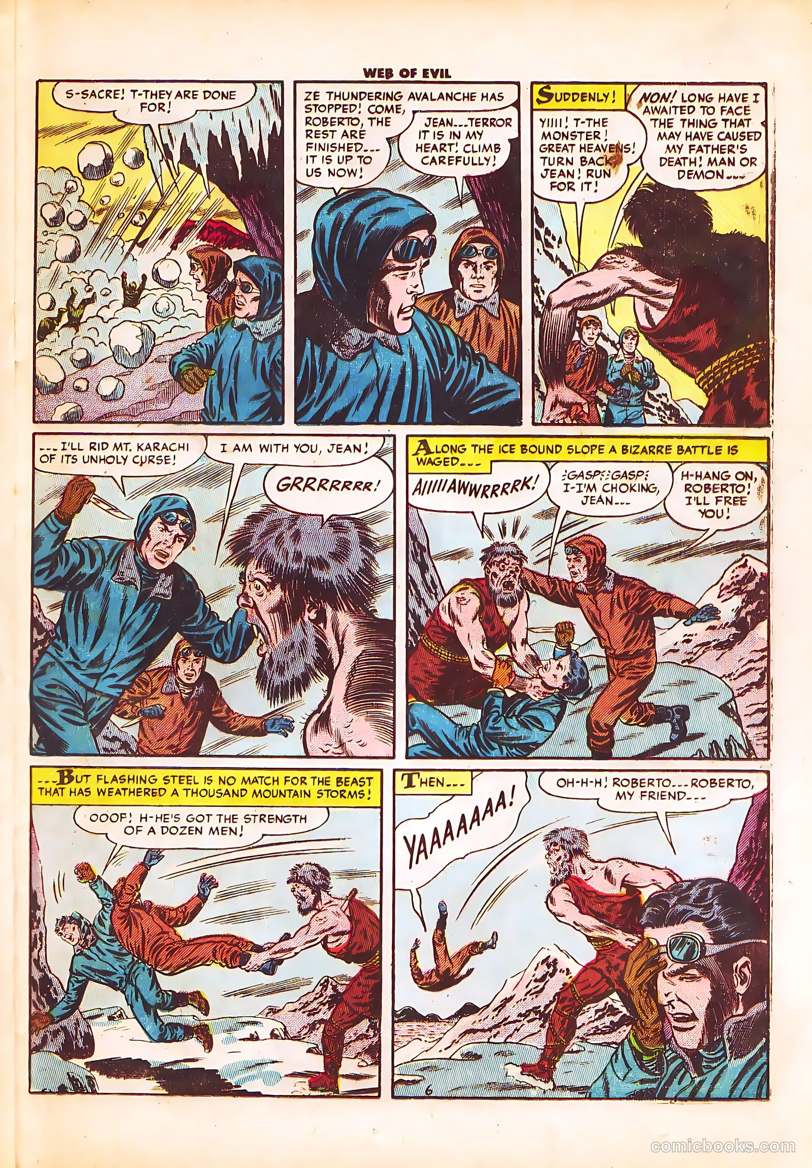 Web of Evil #18 (1954) — page 23 of 36