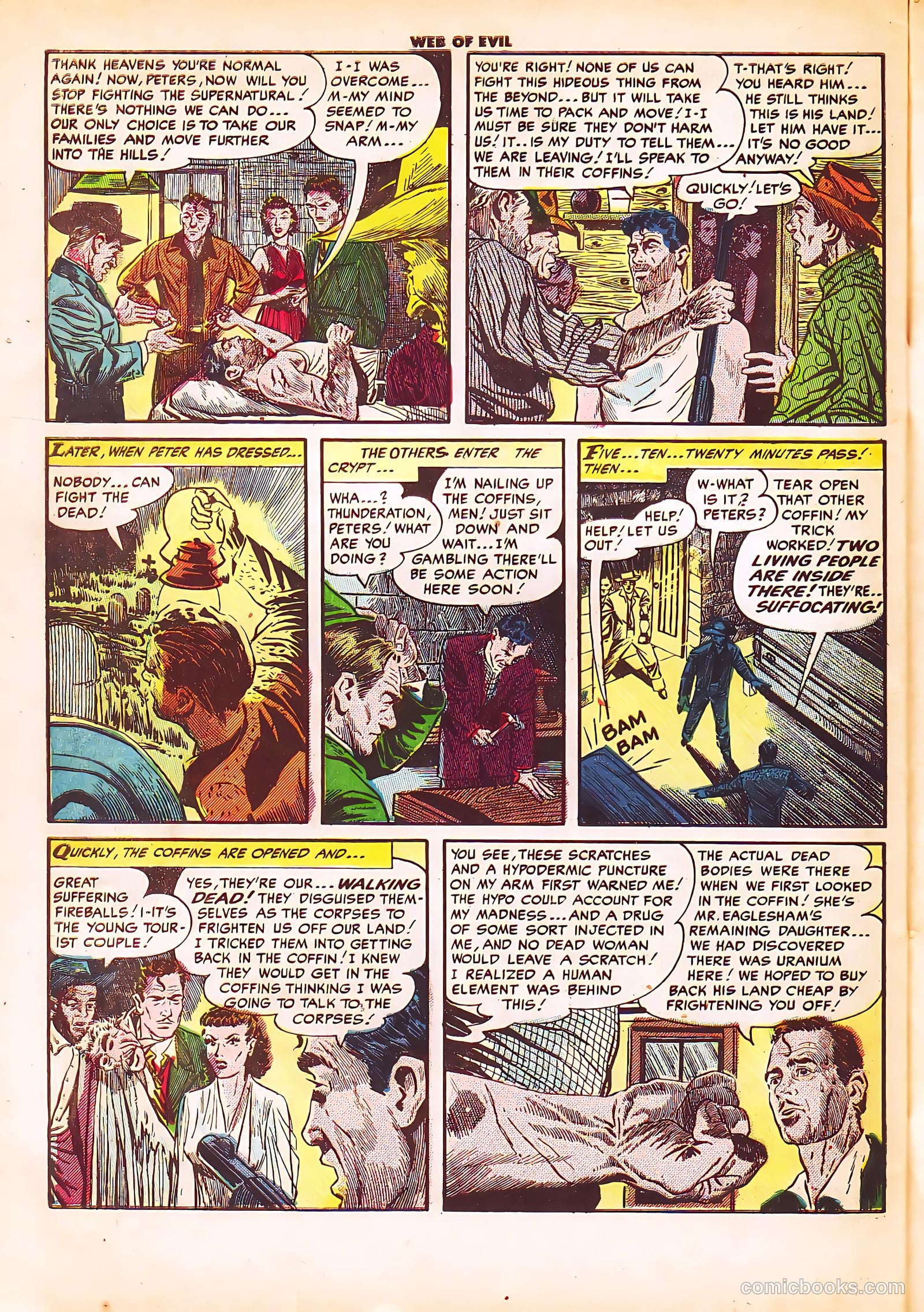 Web of Evil #18 (1954) — page 32 of 36