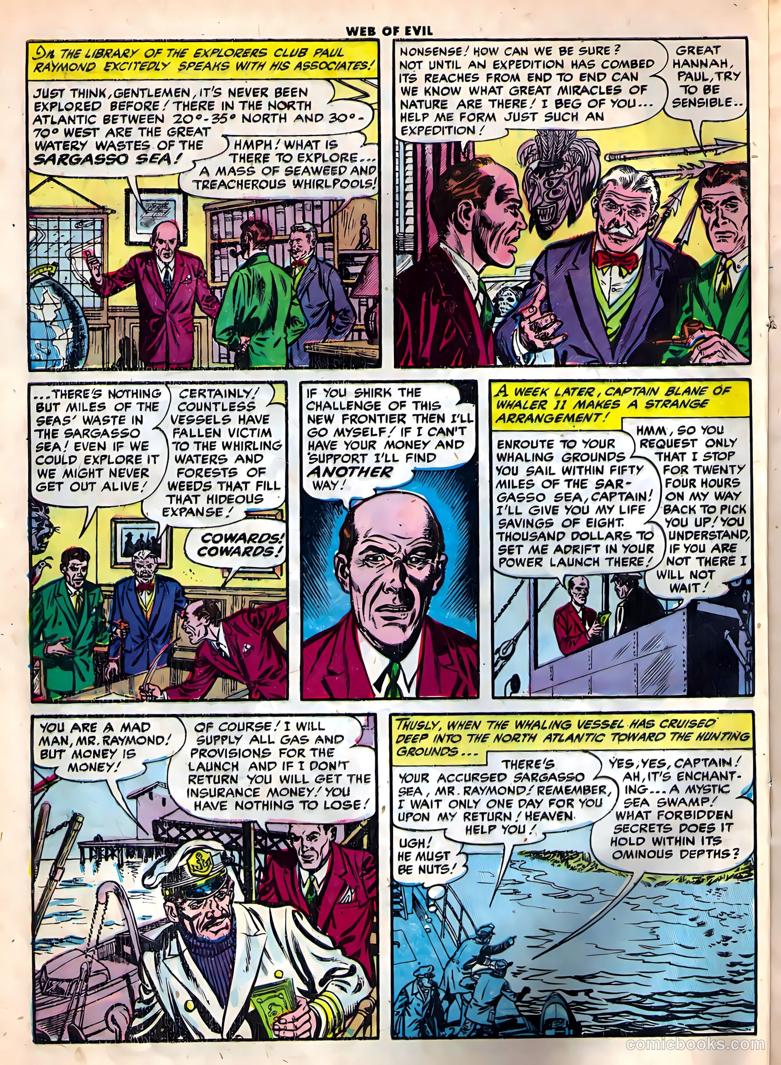Web of Evil #19 (1954) — page 4 of 36