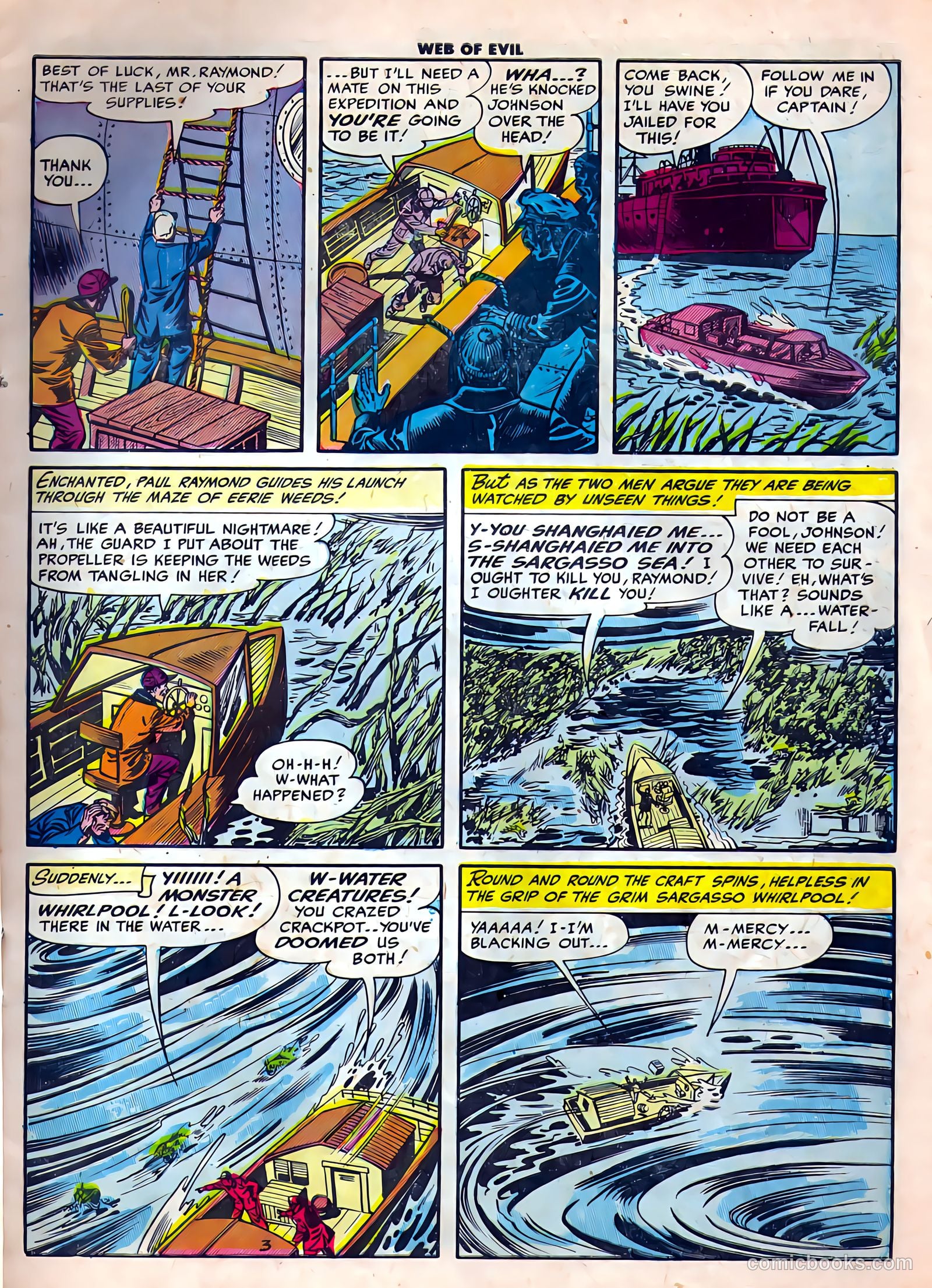 Web of Evil #19 (1954) — page 5 of 36