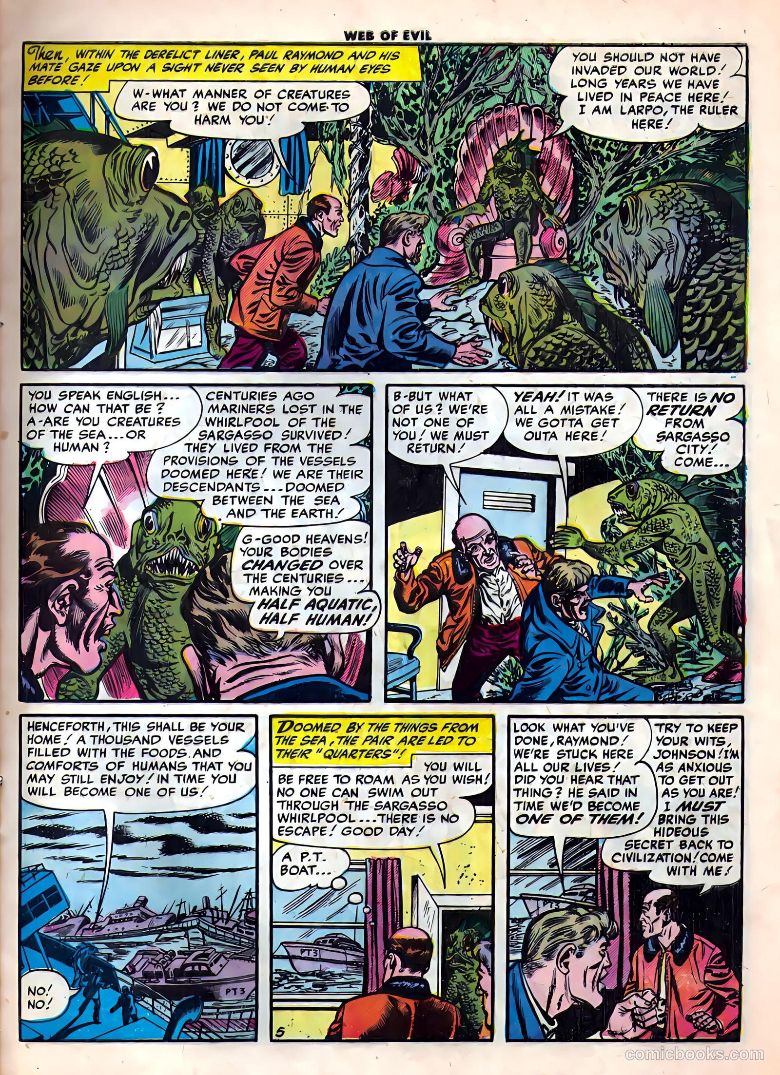Web of Evil #19 (1954) — page 7 of 36