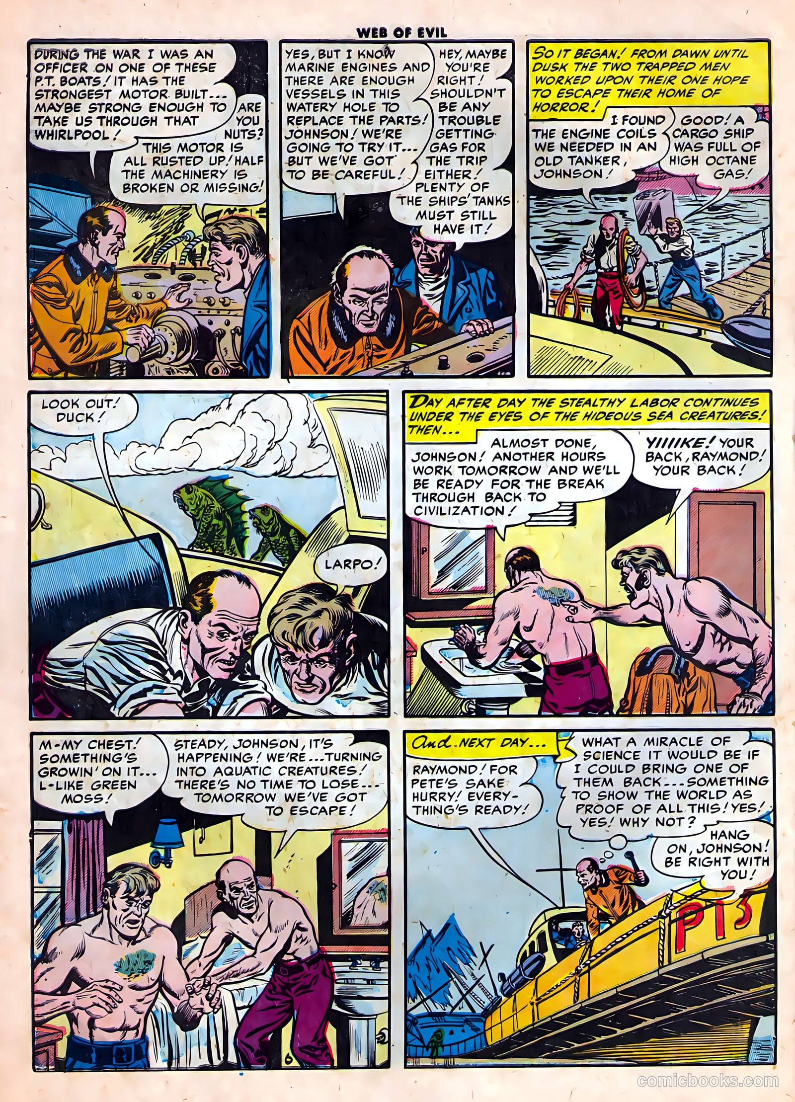 Web of Evil #19 (1954) — page 8 of 36