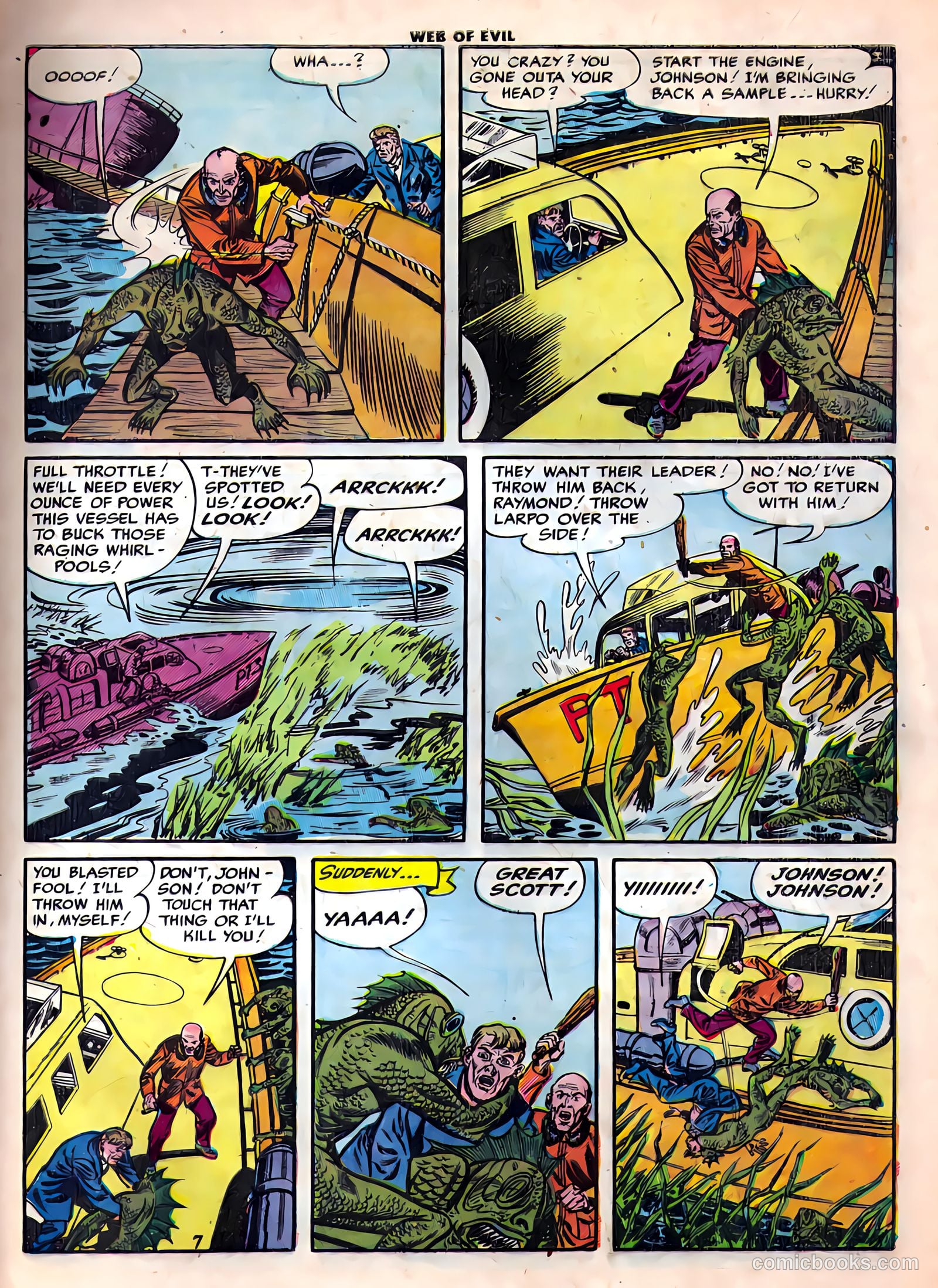 Web of Evil #19 (1954) — page 9 of 36