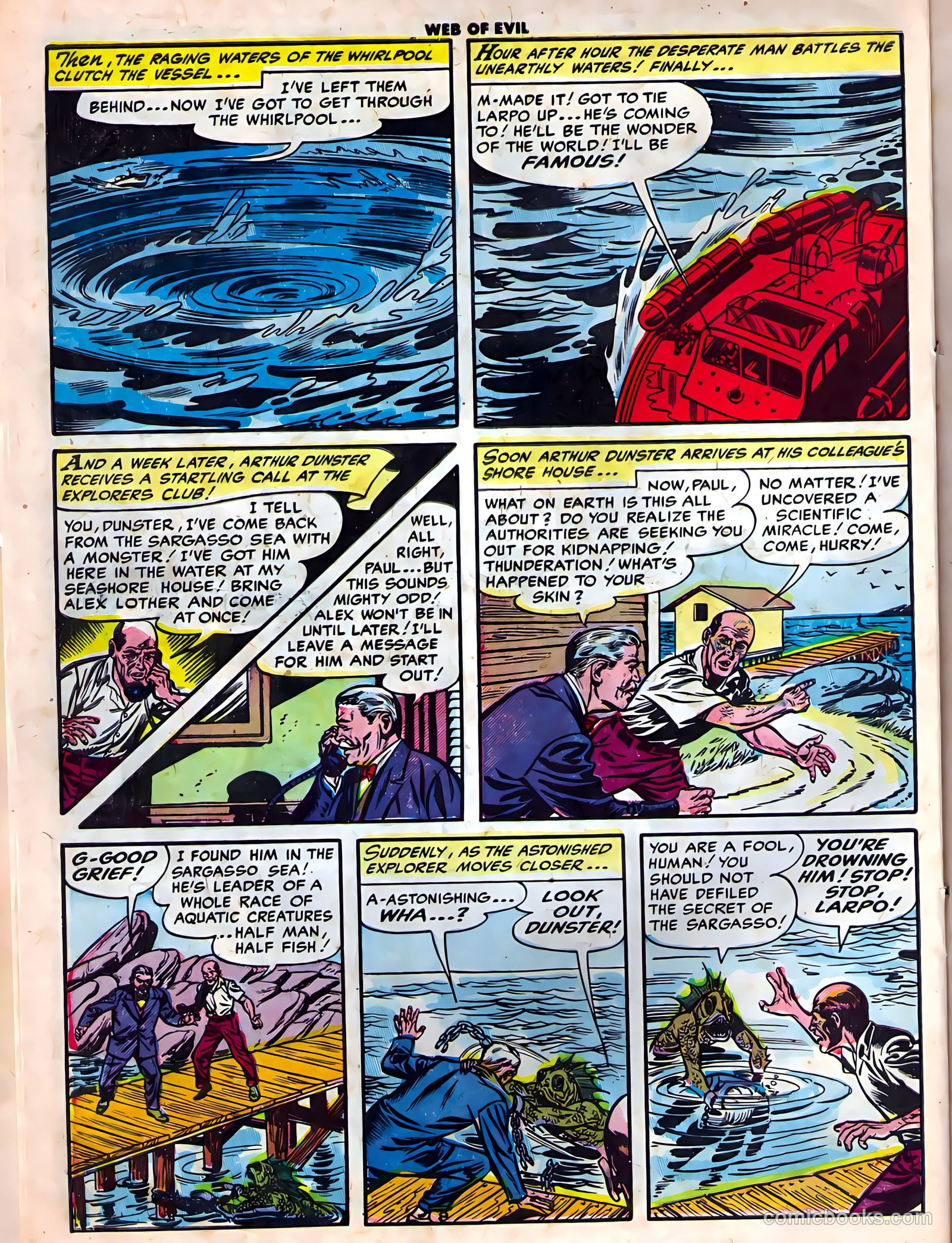 Web of Evil #19 (1954) — page 10 of 36