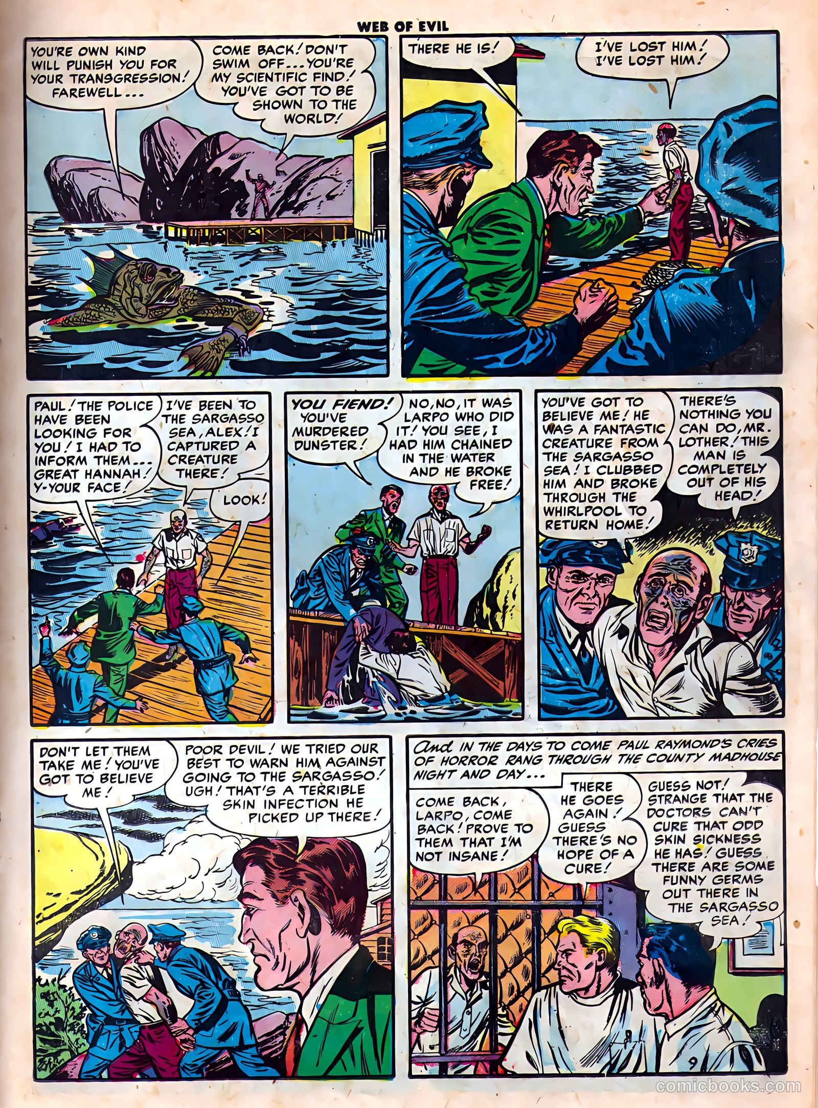 Web of Evil #19 (1954) — page 11 of 36