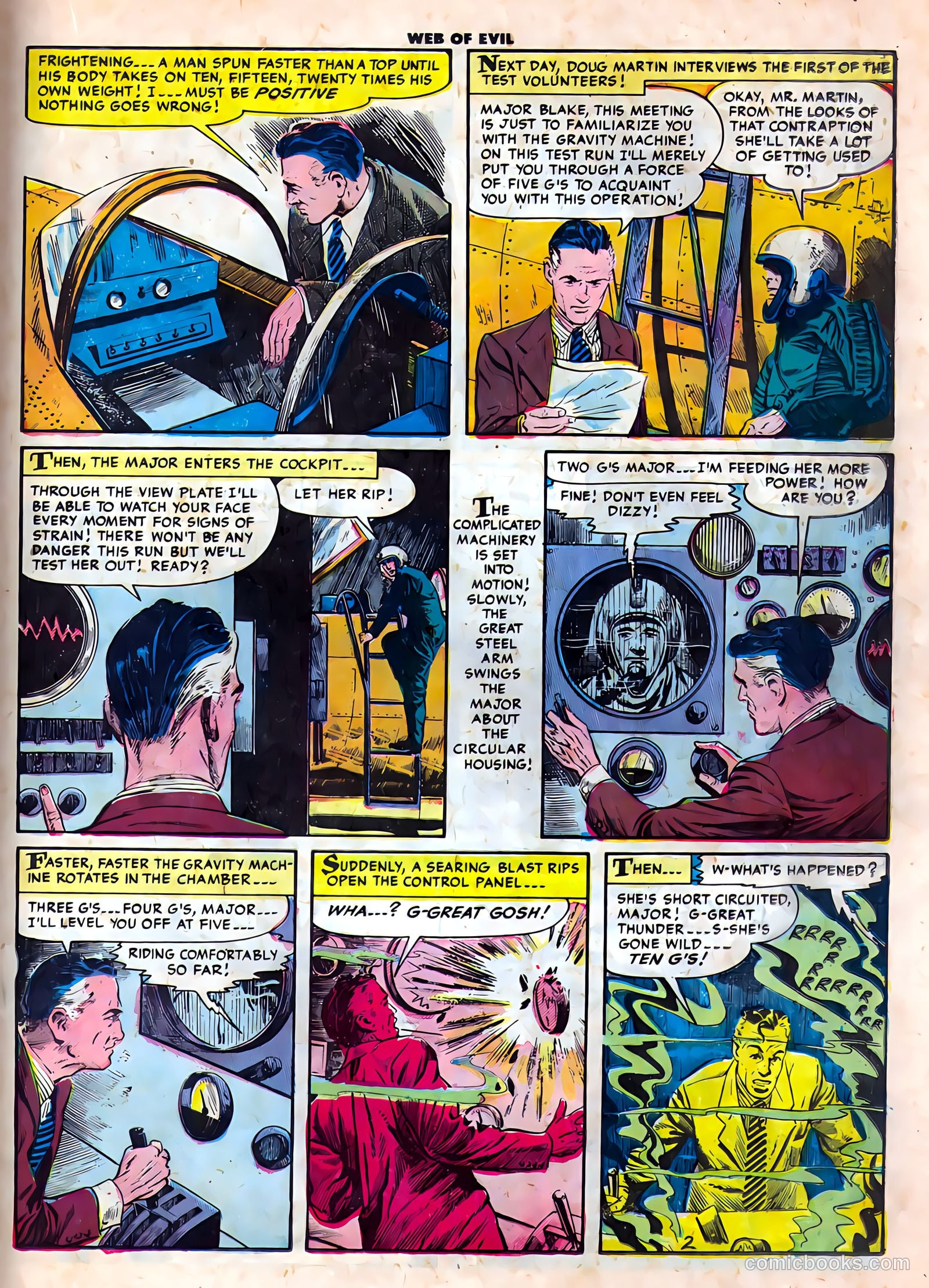 Web of Evil #19 (1954) — page 19 of 36