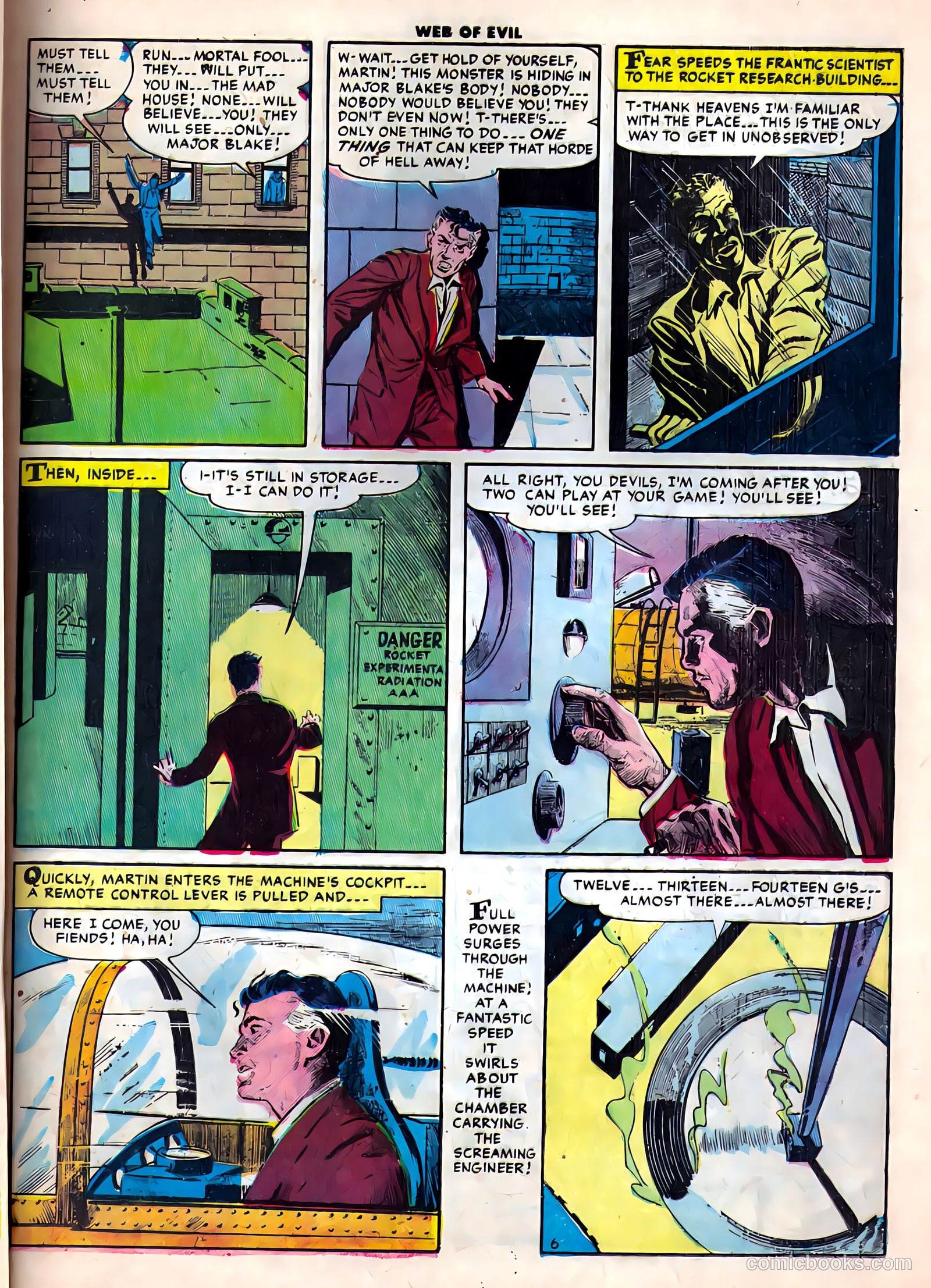 Web of Evil #19 (1954) — page 23 of 36