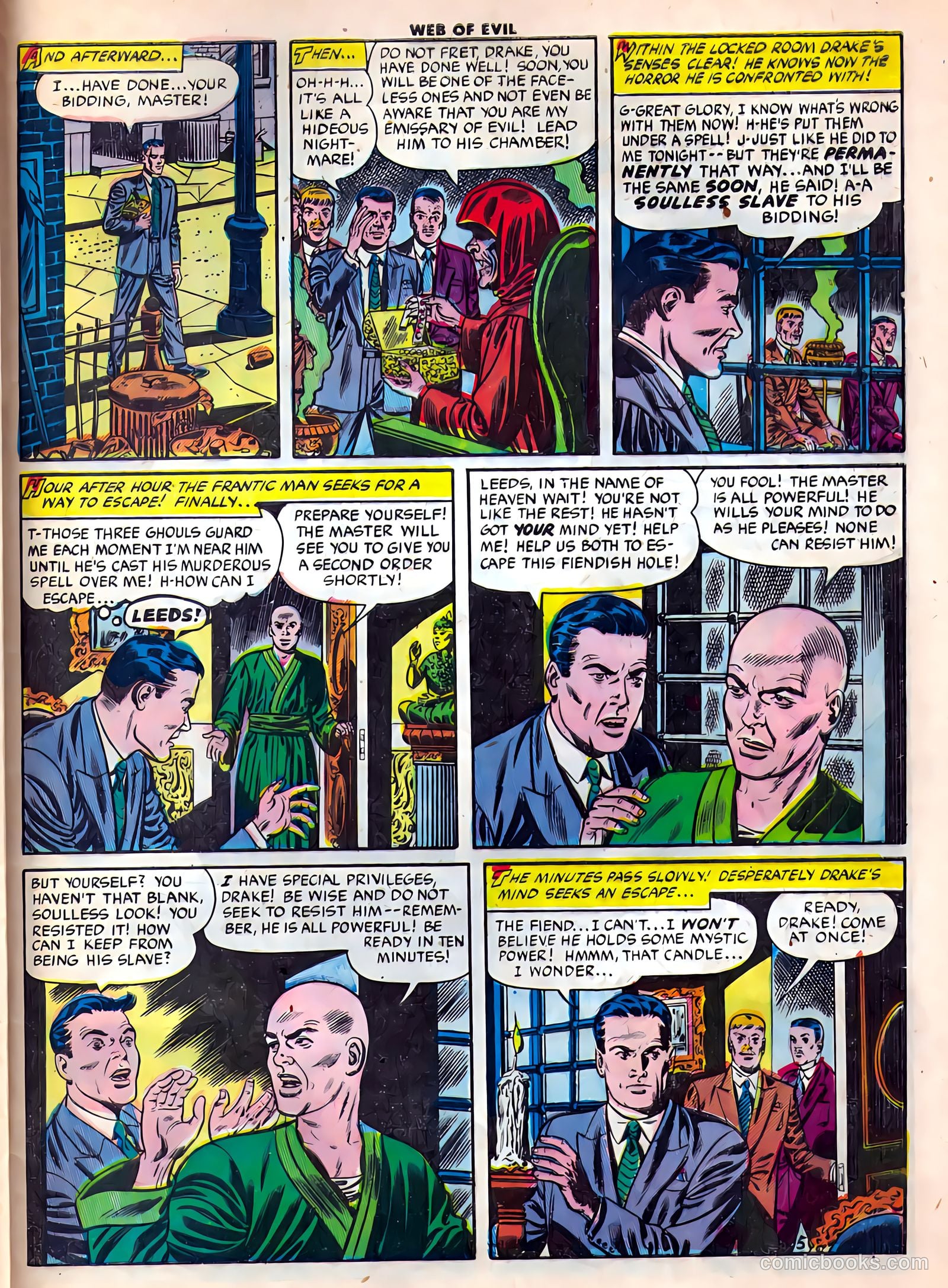 Web of Evil #19 (1954) — page 31 of 36