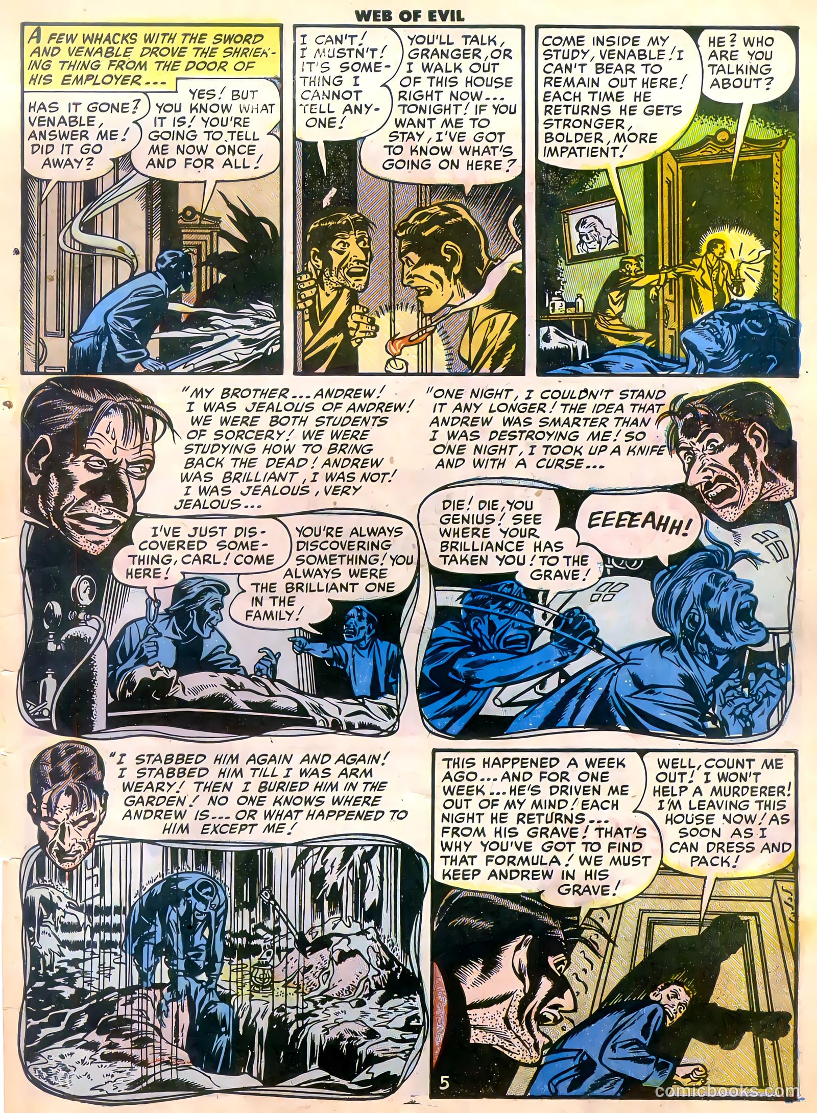 Web of Evil #2 (1953) — page 30 of 33