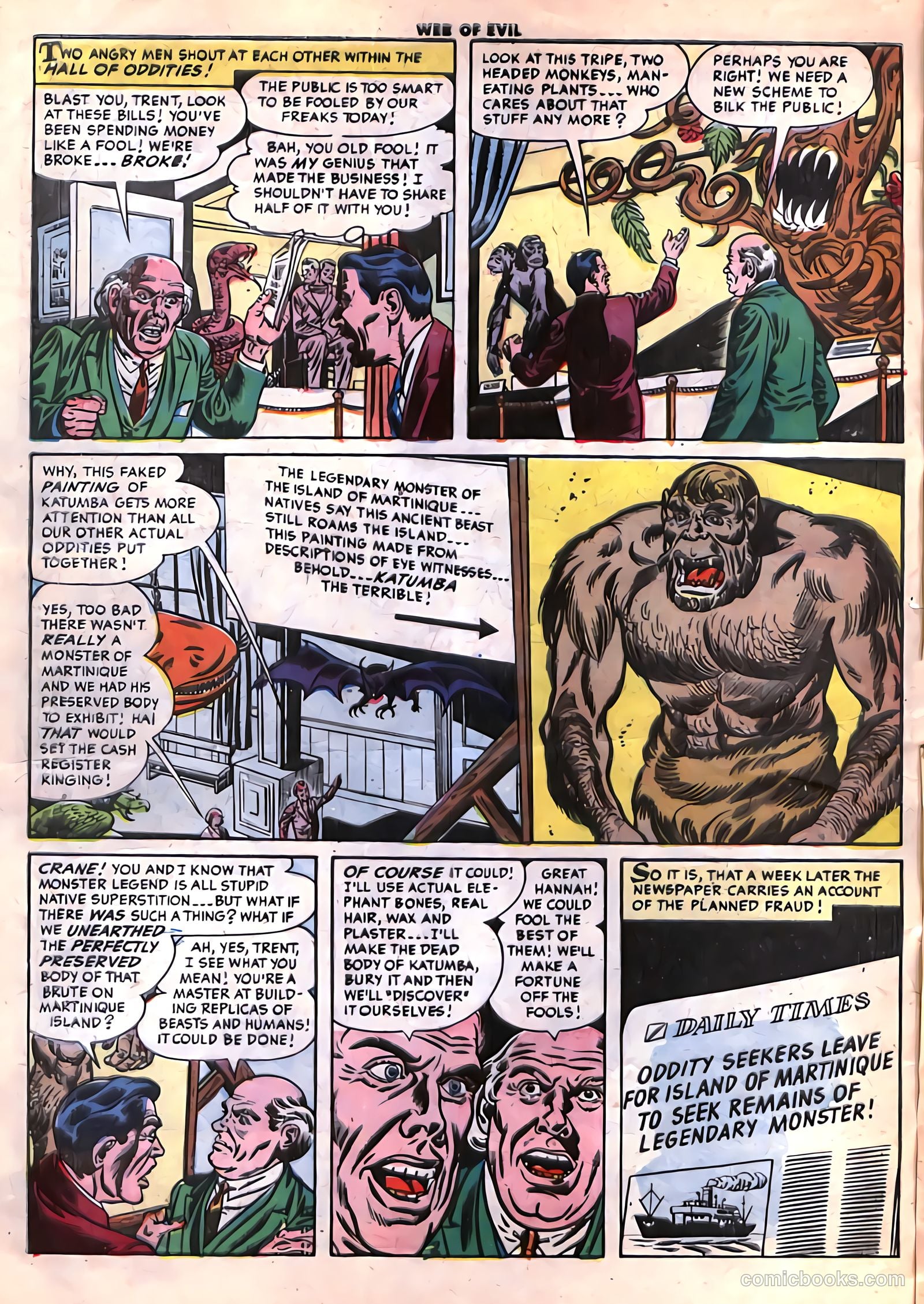 Web of Evil #20 (1954) — page 5 of 37