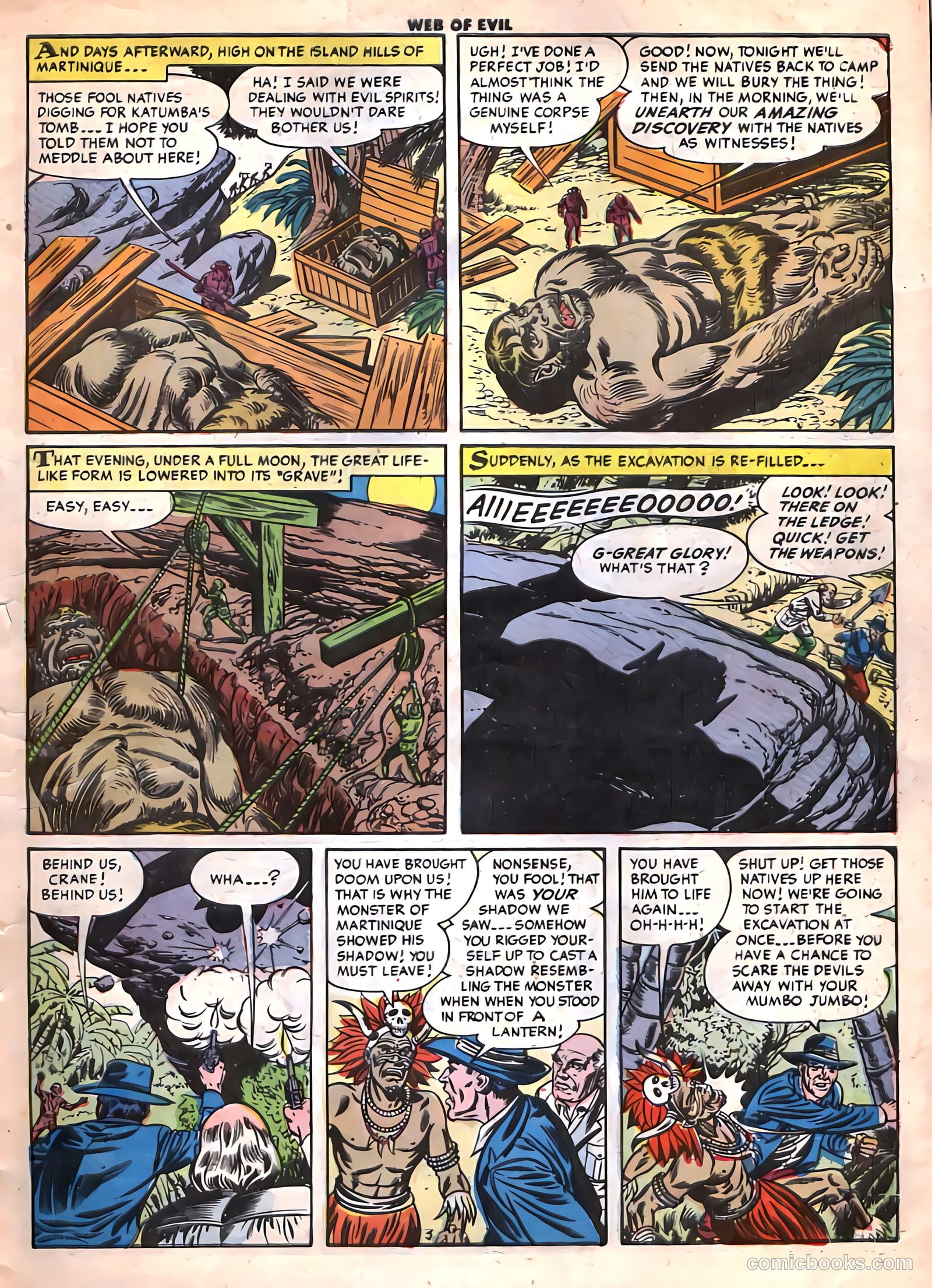 Web of Evil #20 (1954) — page 6 of 37
