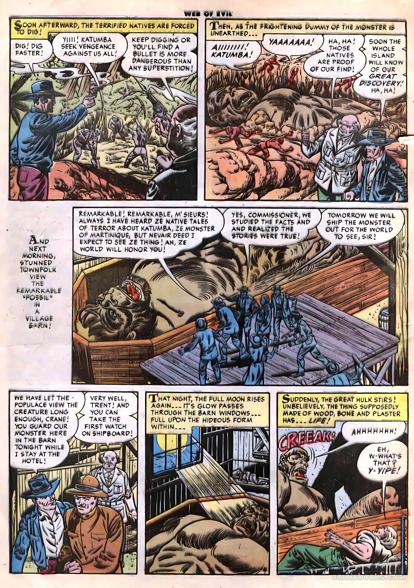 Web of Evil #20 (1954) — page 7 of 37