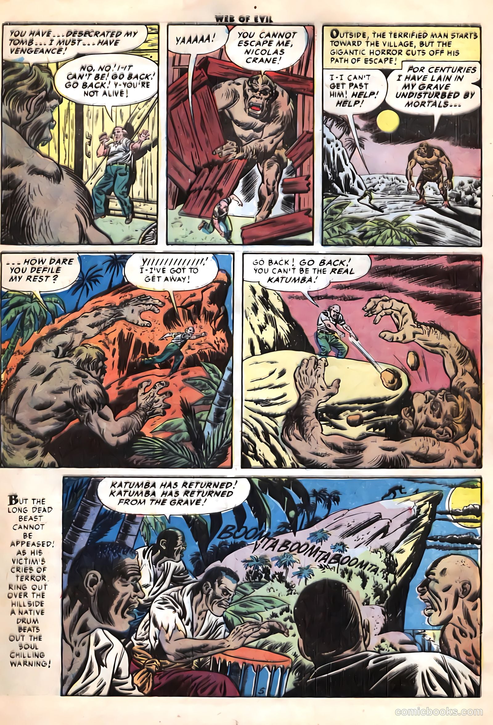 Web of Evil #20 (1954) — page 8 of 37