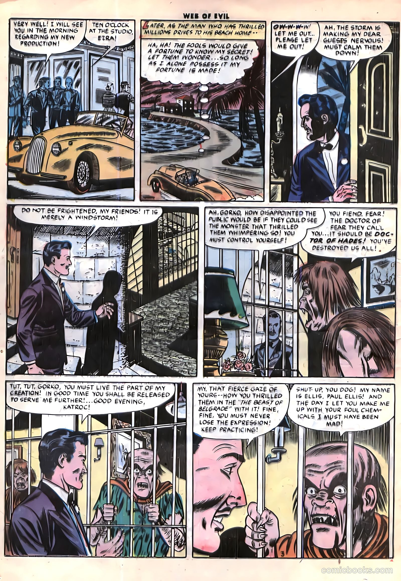 Web of Evil #20 (1954) — page 15 of 37