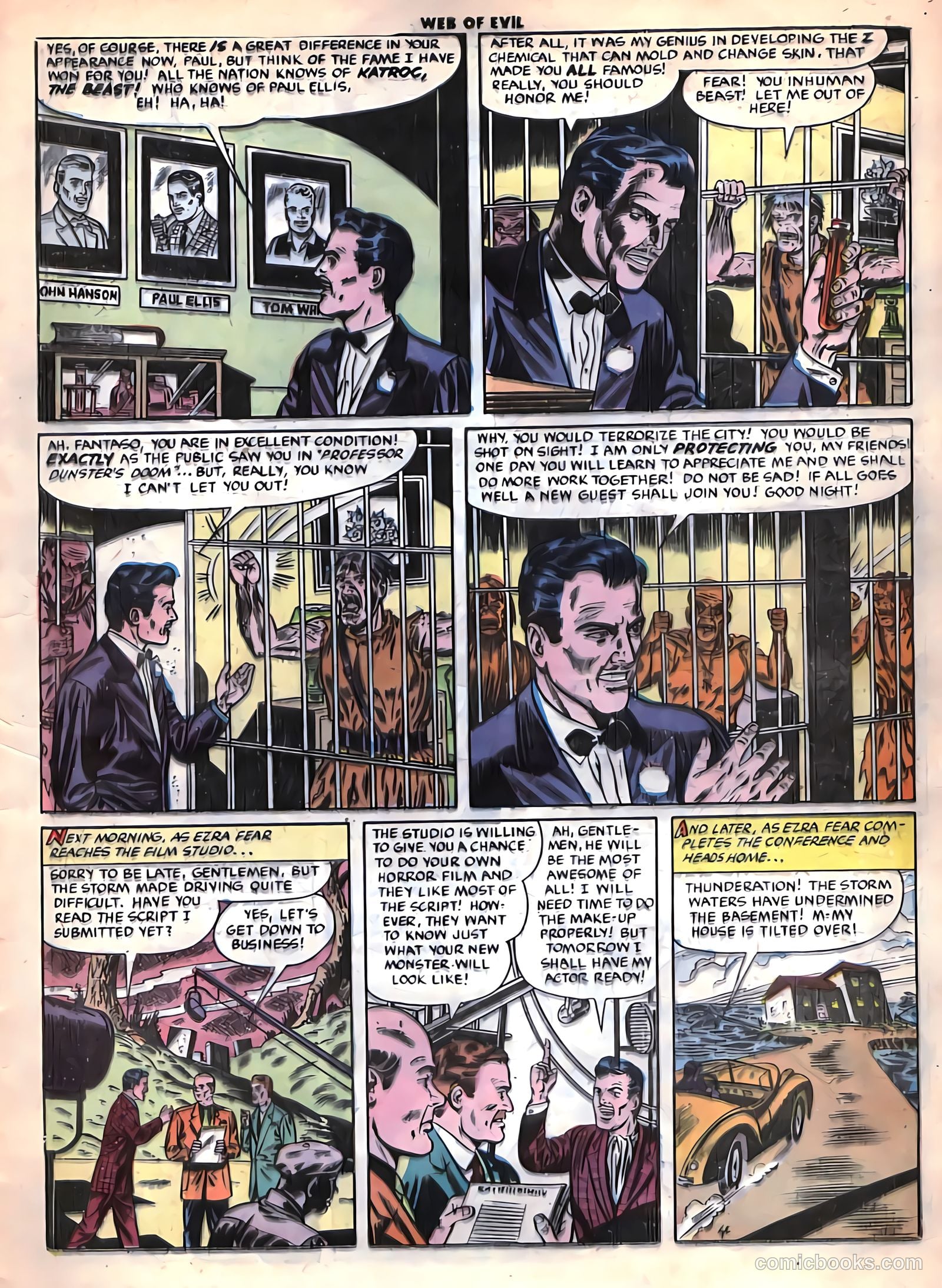 Web of Evil #20 (1954) — page 16 of 37
