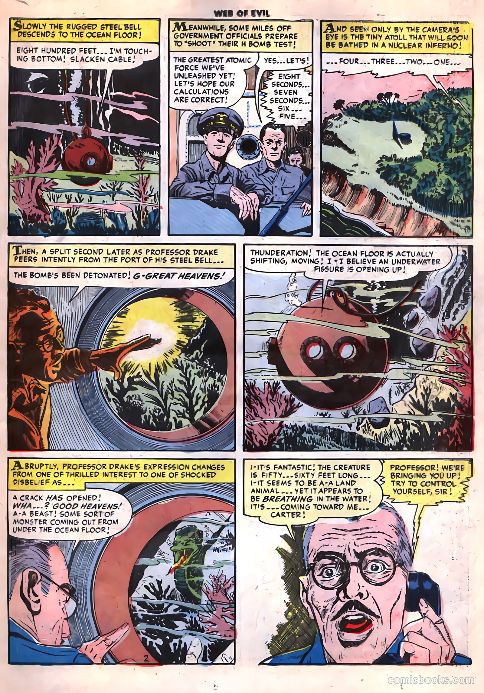 Web of Evil #20 (1954) — page 20 of 37