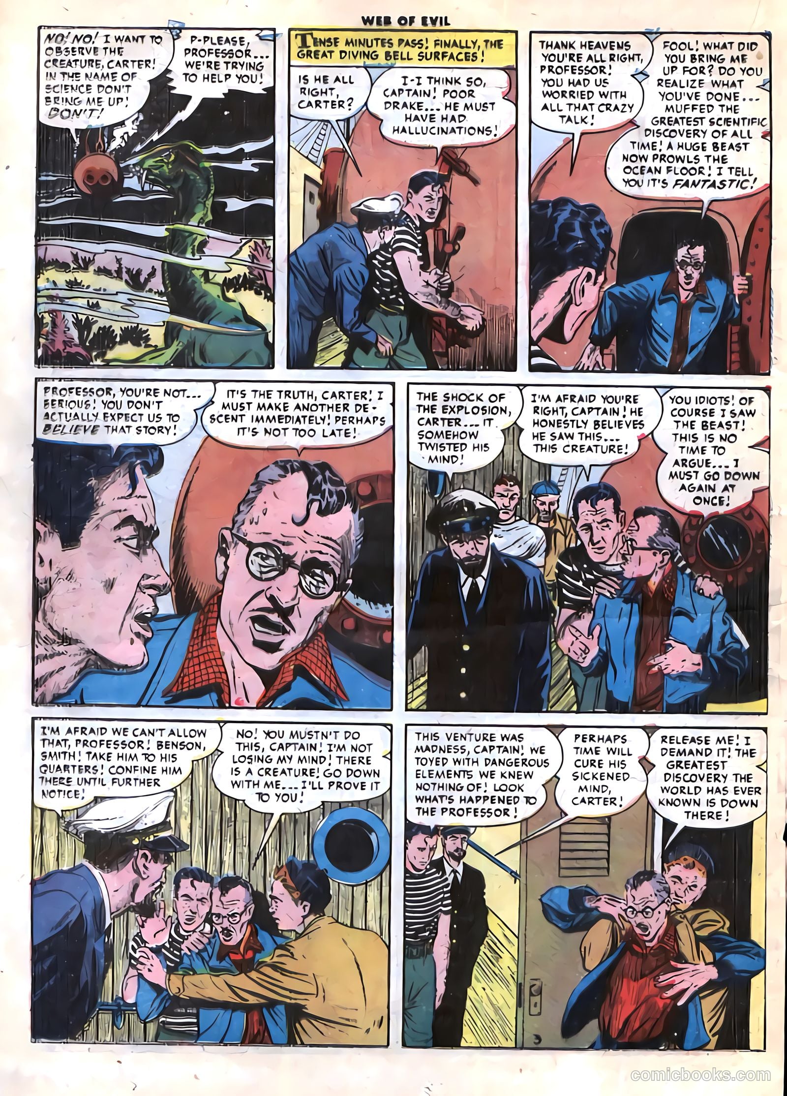 Web of Evil #20 (1954) — page 21 of 37