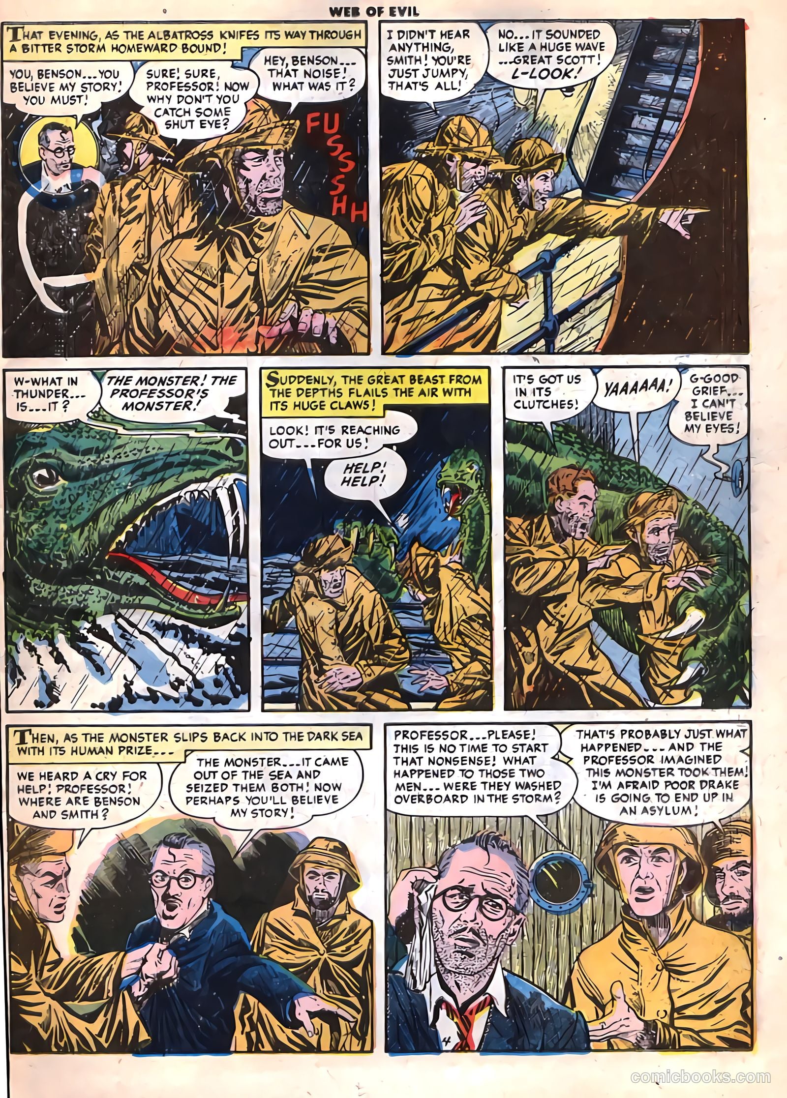 Web of Evil #20 (1954) — page 22 of 37
