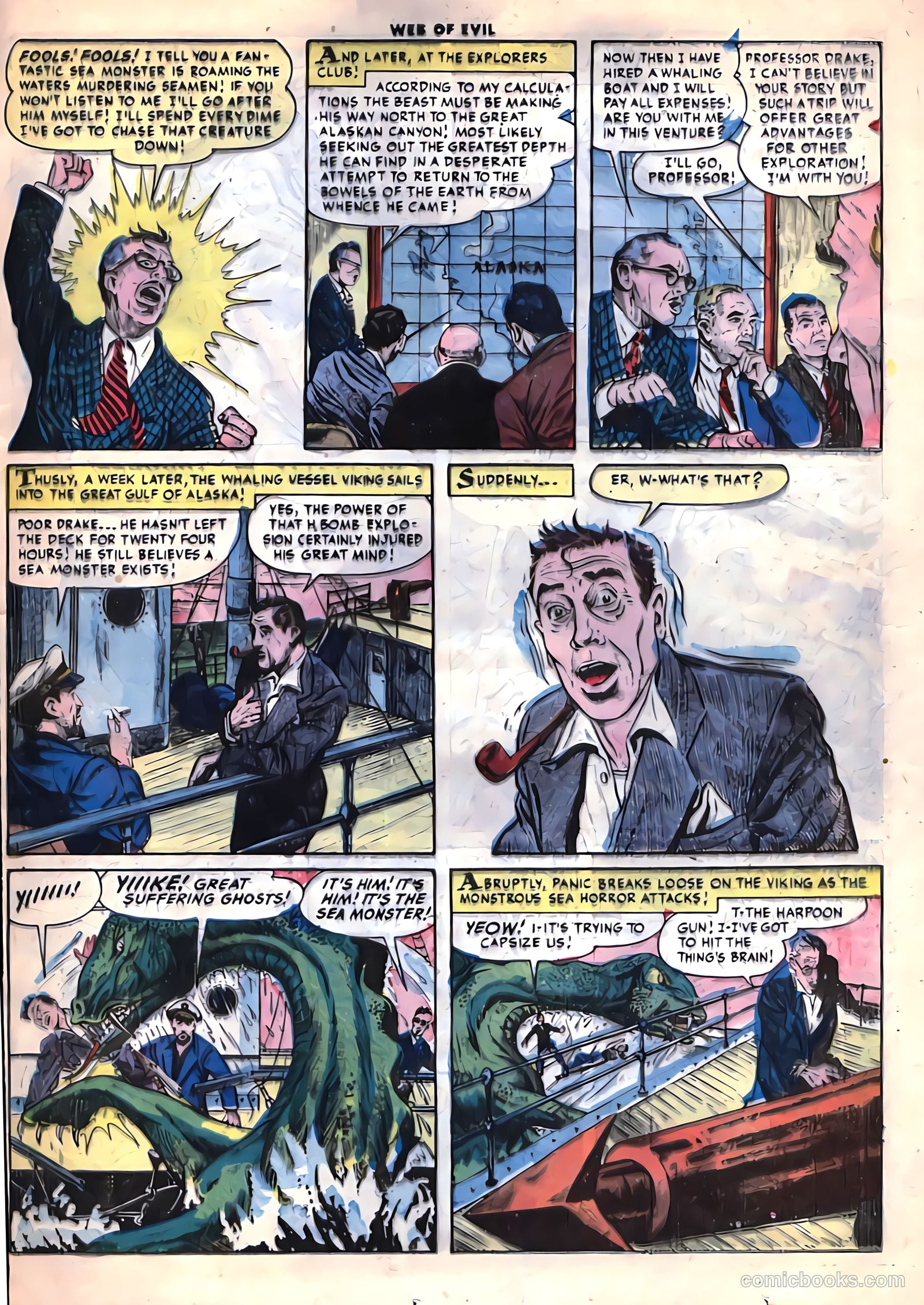 Web of Evil #20 (1954) — page 24 of 37