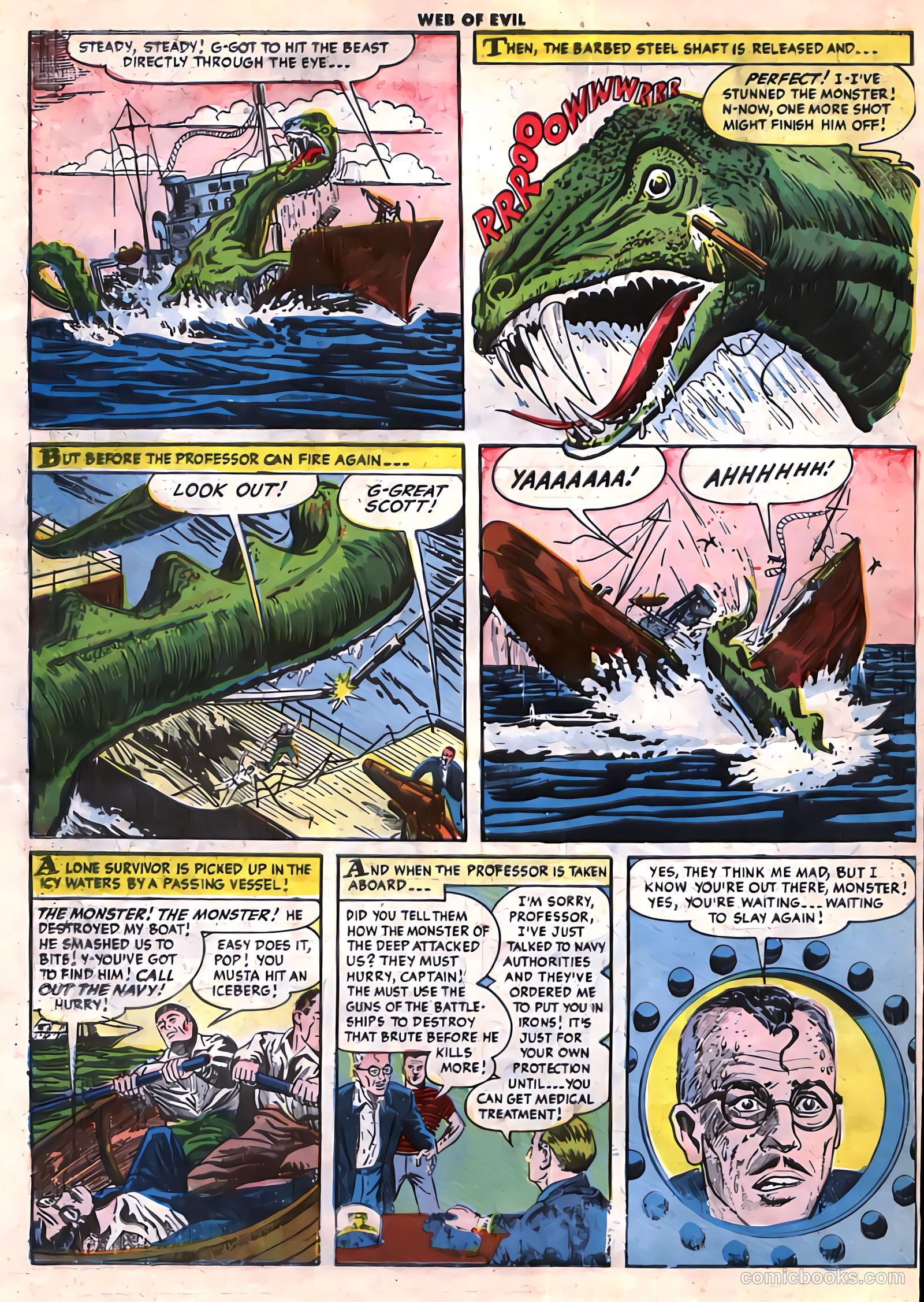 Web of Evil #20 (1954) — page 25 of 37
