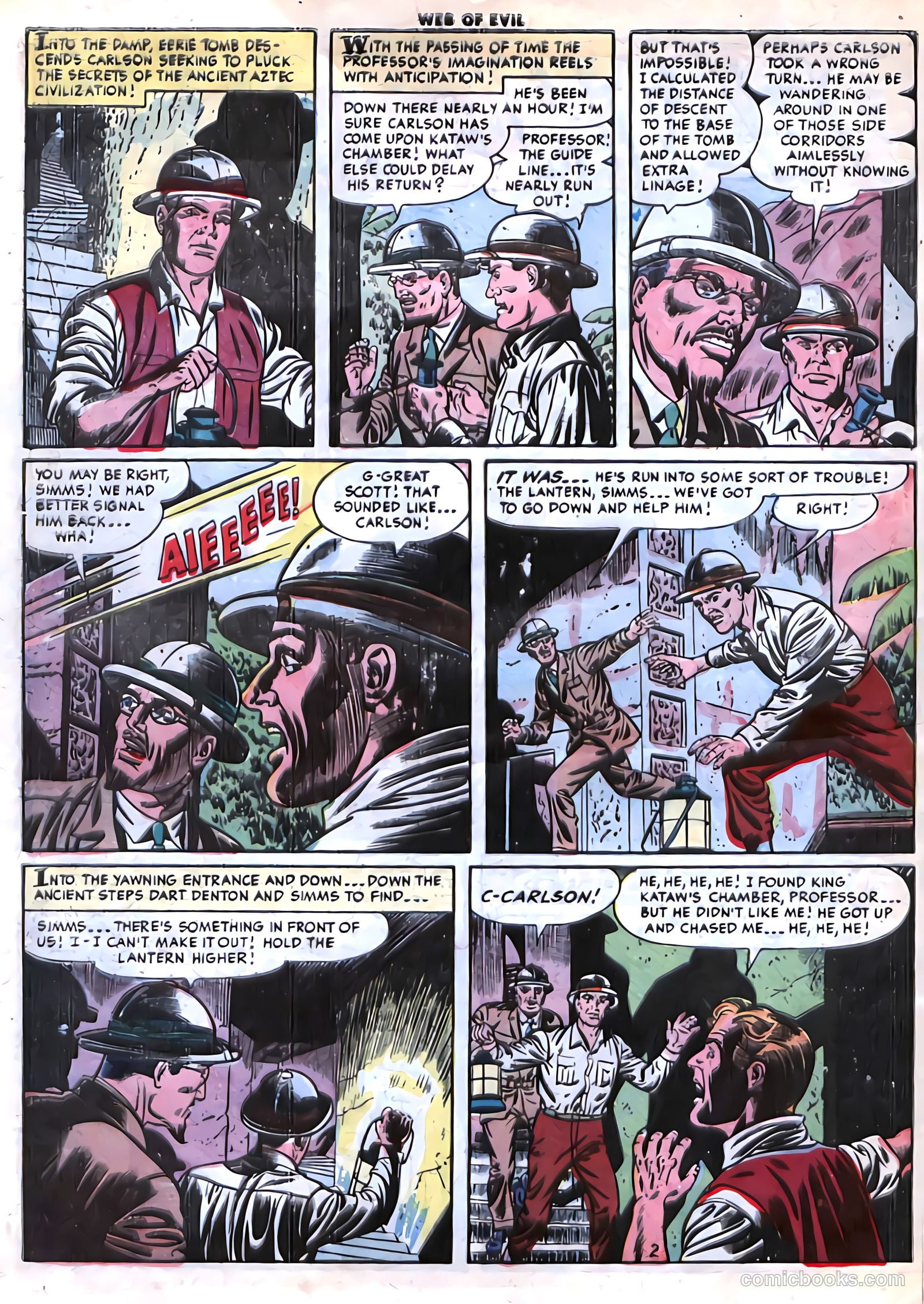 Web of Evil #20 (1954) — page 29 of 37