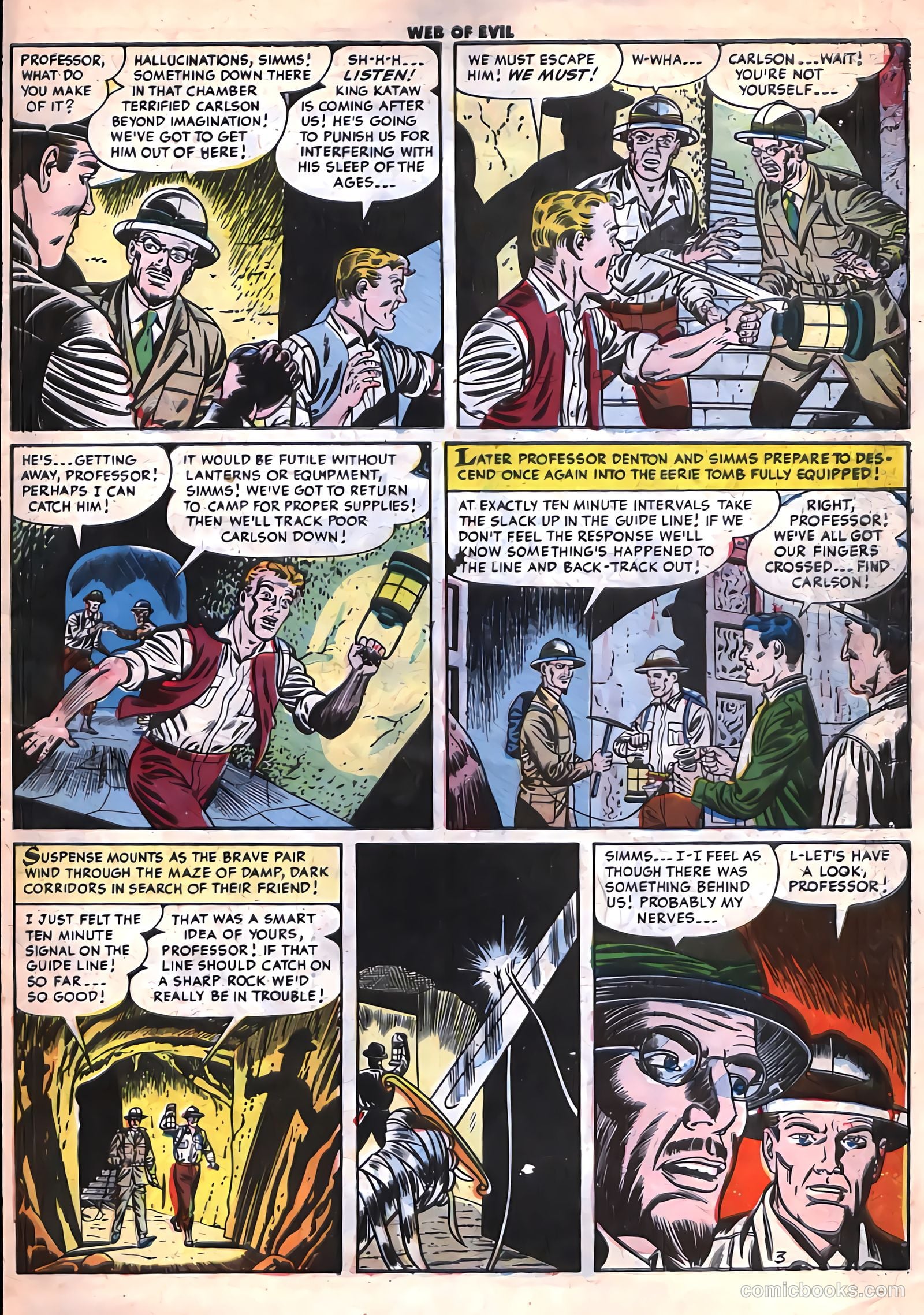 Web of Evil #20 (1954) — page 30 of 37
