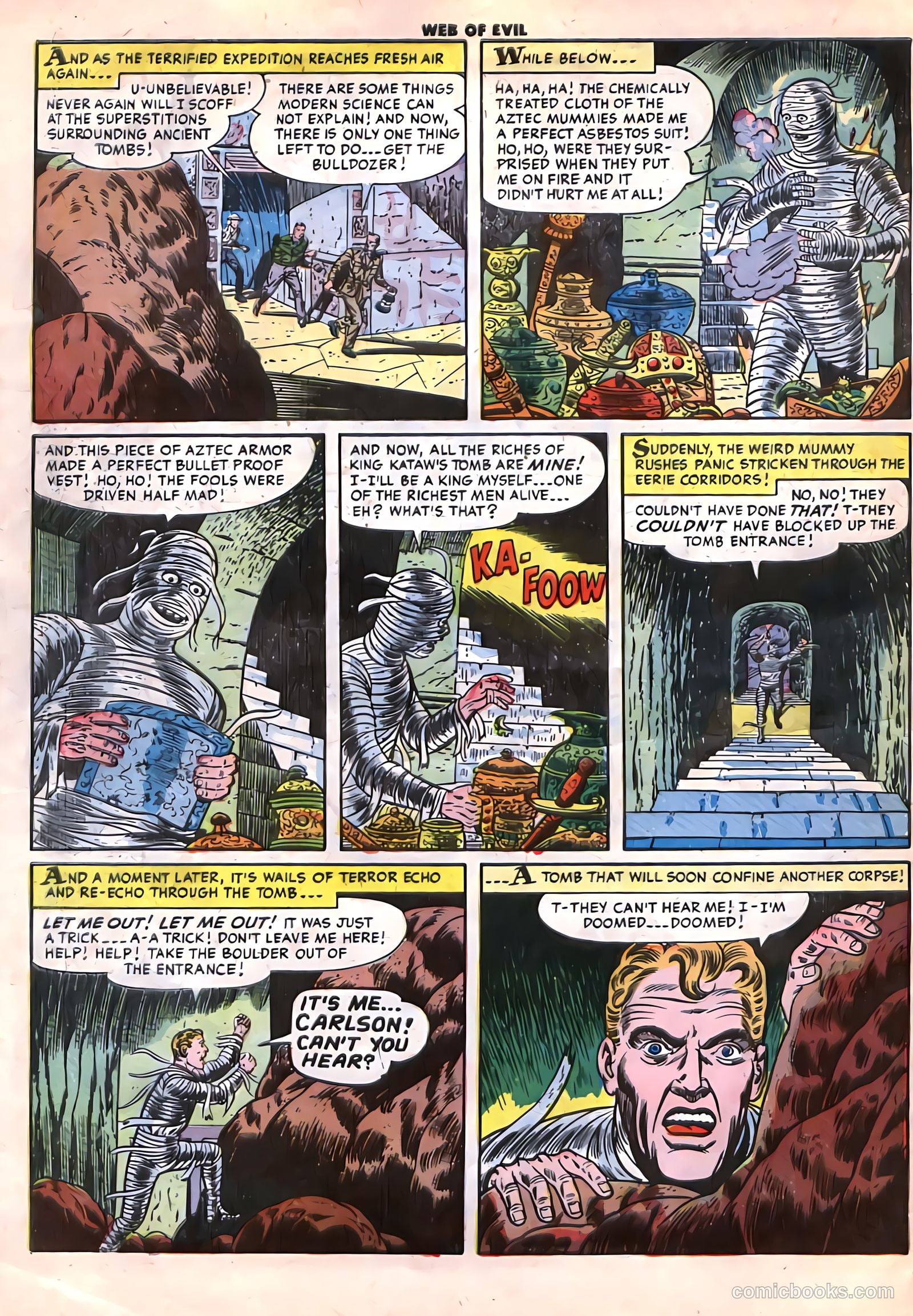 Web of Evil #20 (1954) — page 33 of 37