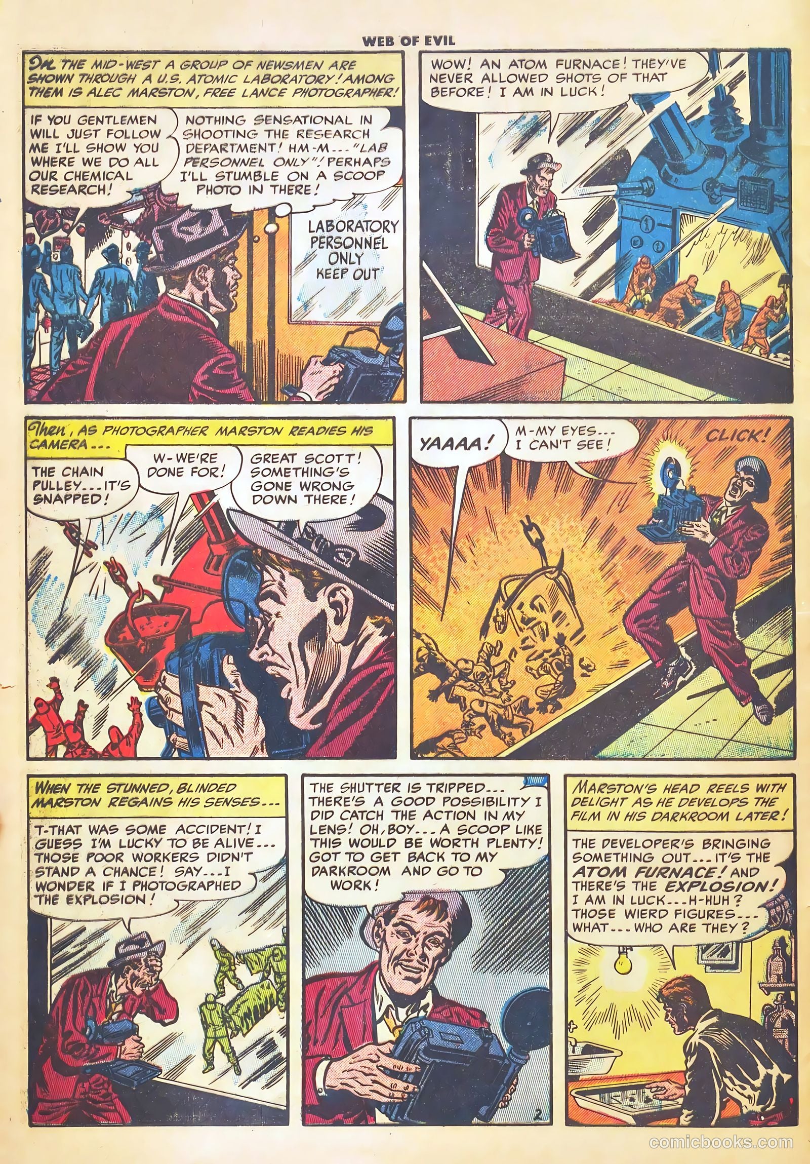 Web of Evil #21 (1954) — page 4 of 37