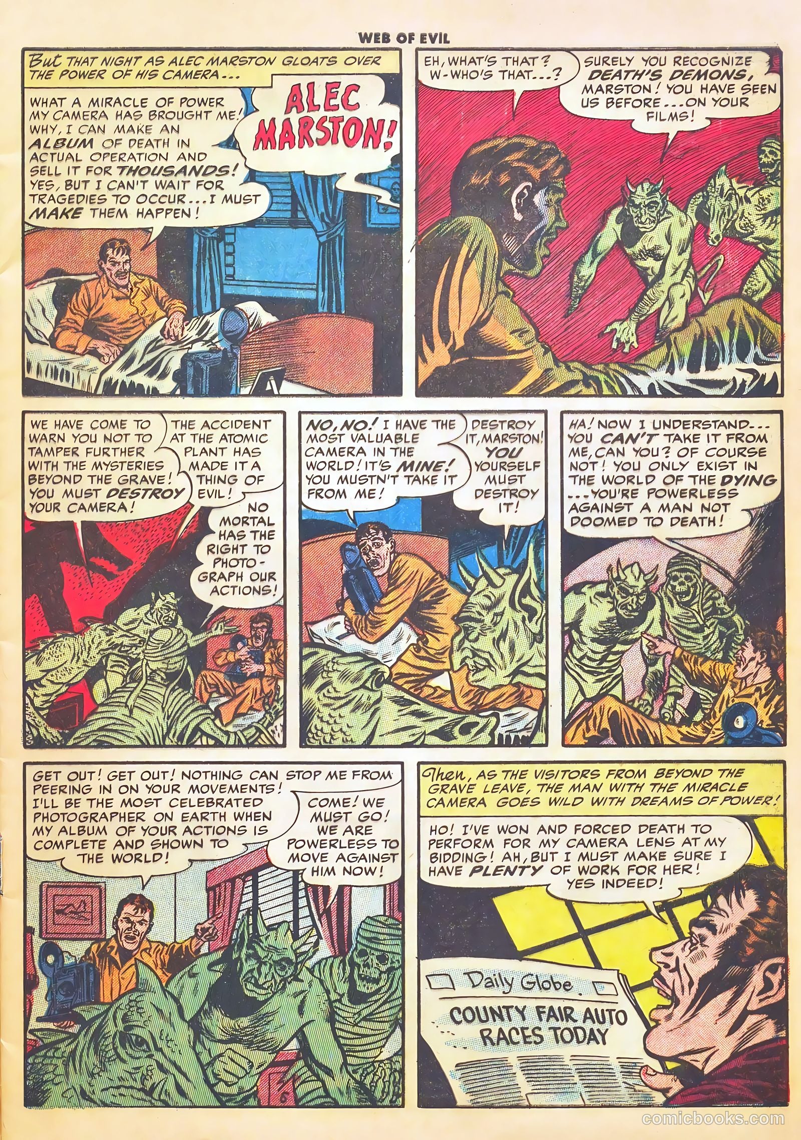 Web of Evil #21 (1954) — page 7 of 37