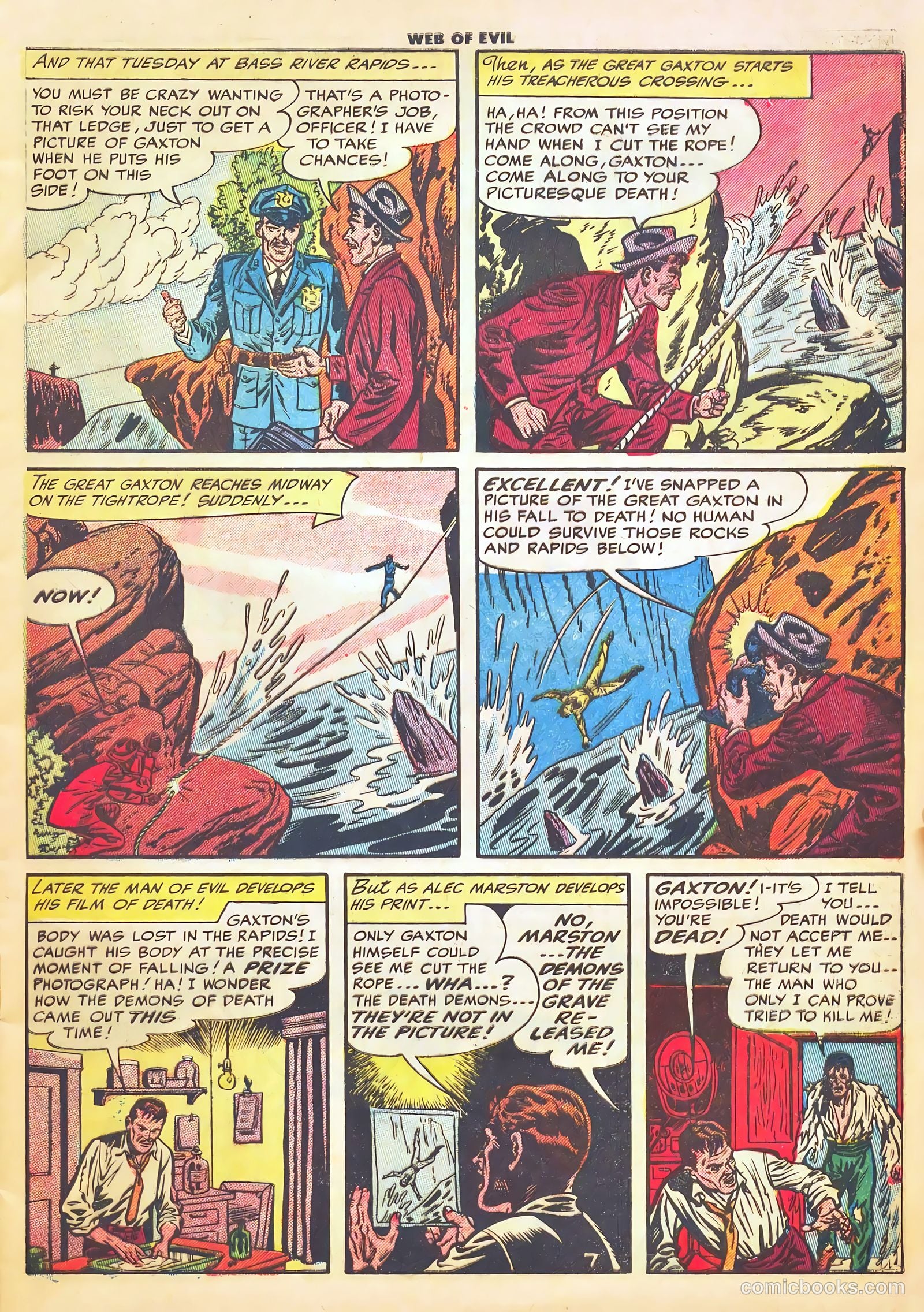 Web of Evil #21 (1954) — page 9 of 37