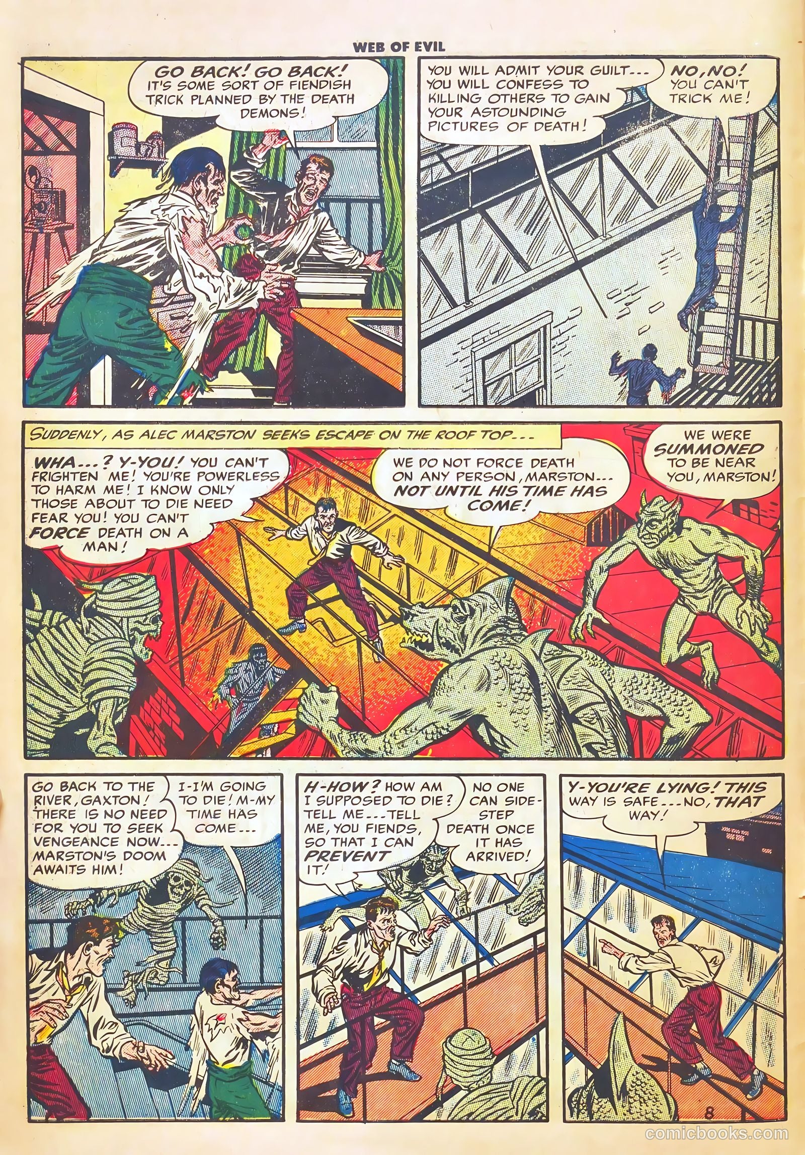 Web of Evil #21 (1954) — page 10 of 37