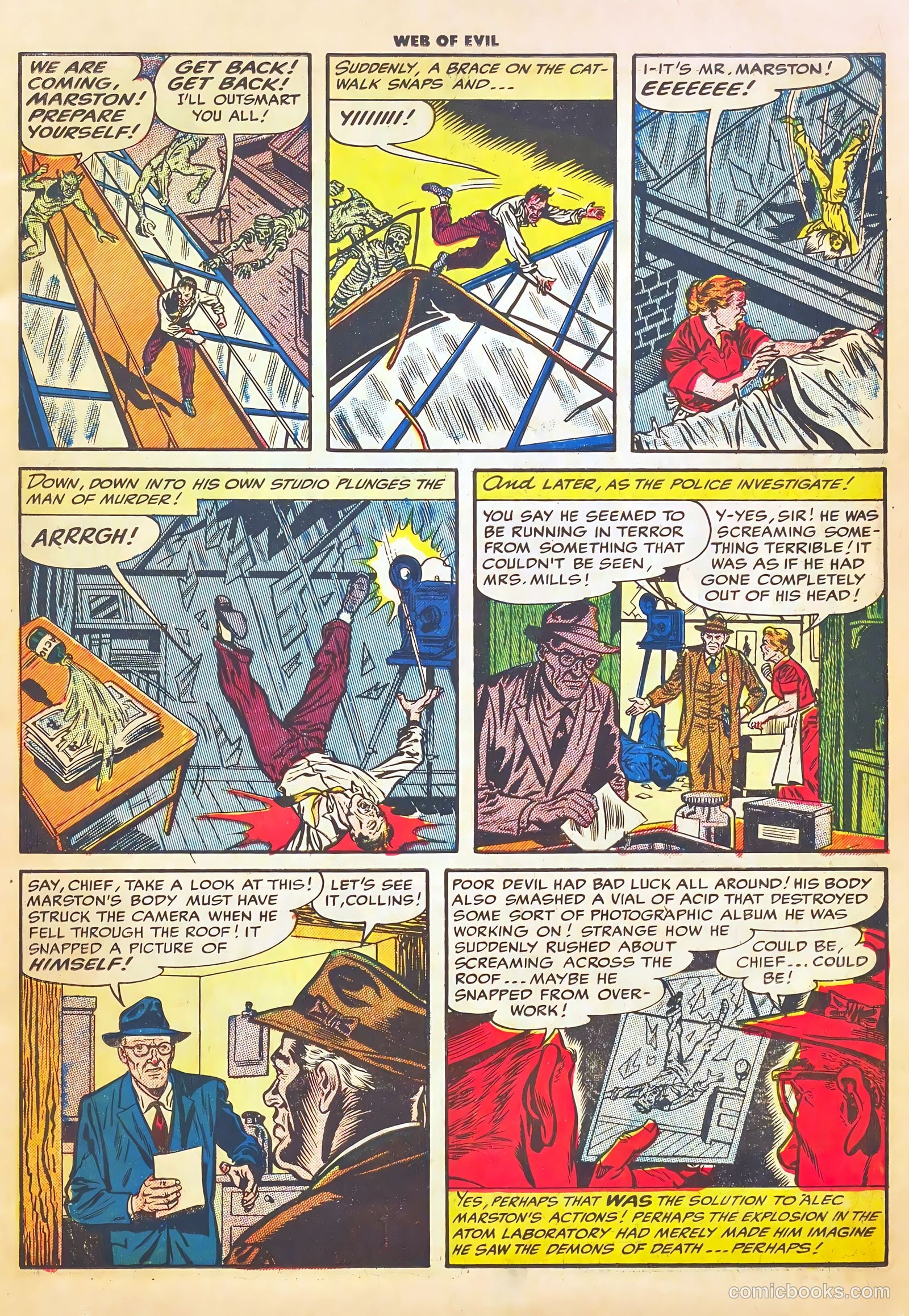Web of Evil #21 (1954) — page 11 of 37