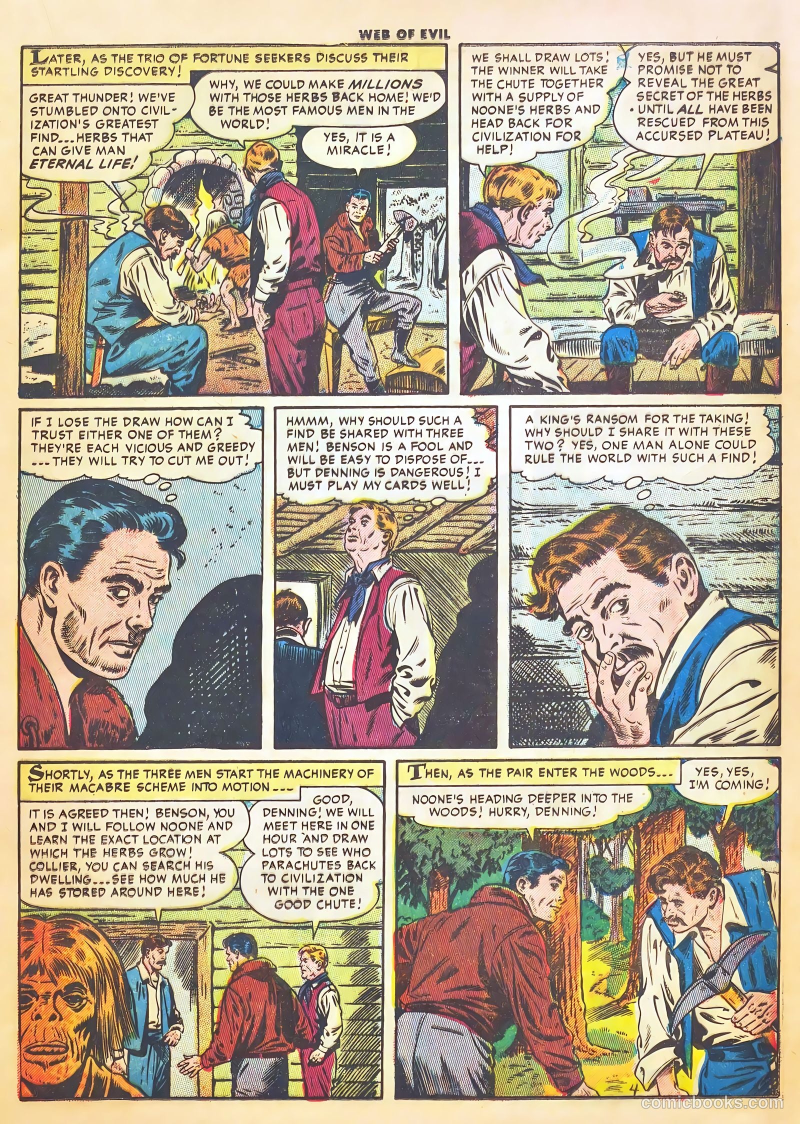 Web of Evil #21 (1954) — page 15 of 37