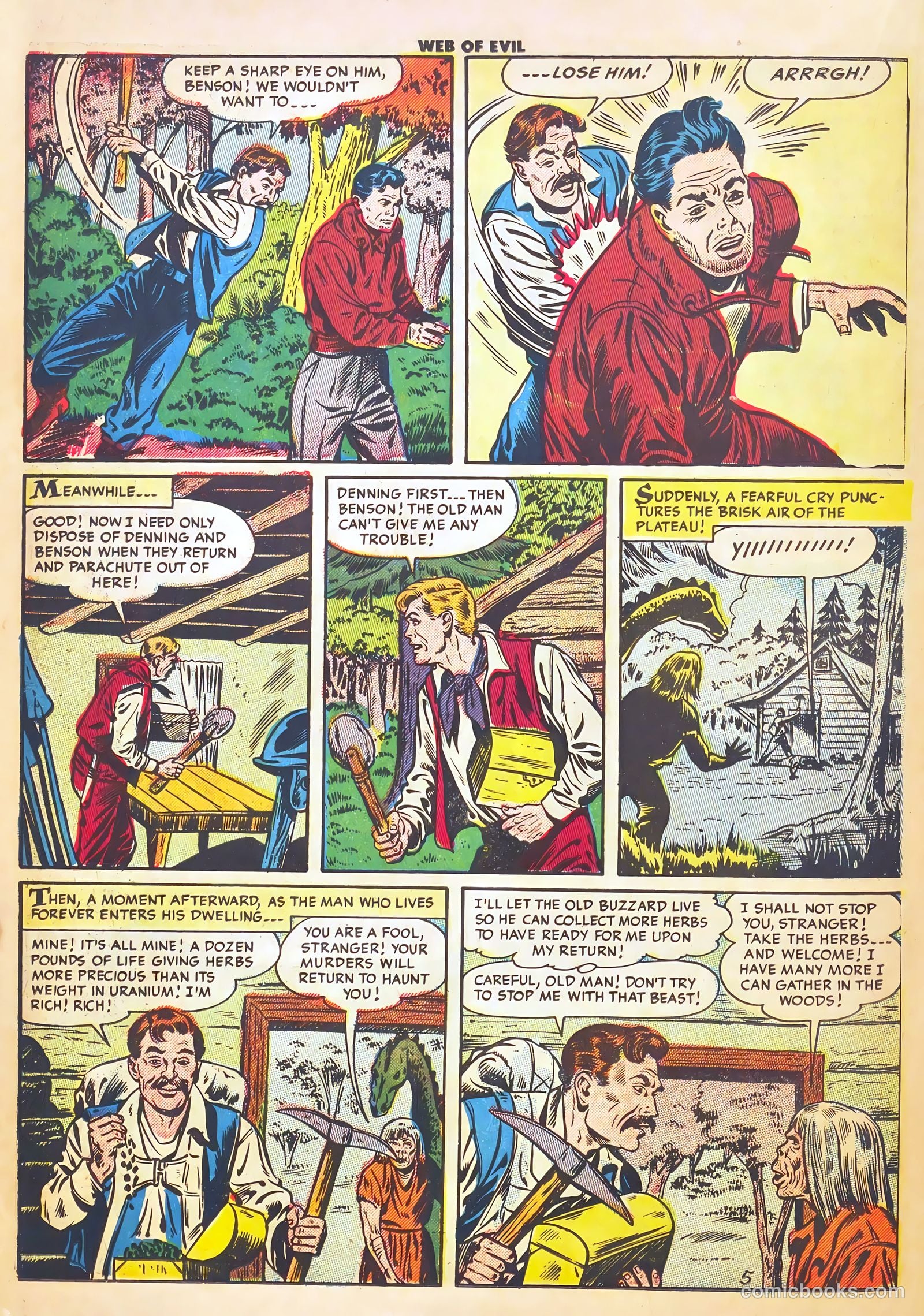 Web of Evil #21 (1954) — page 16 of 37