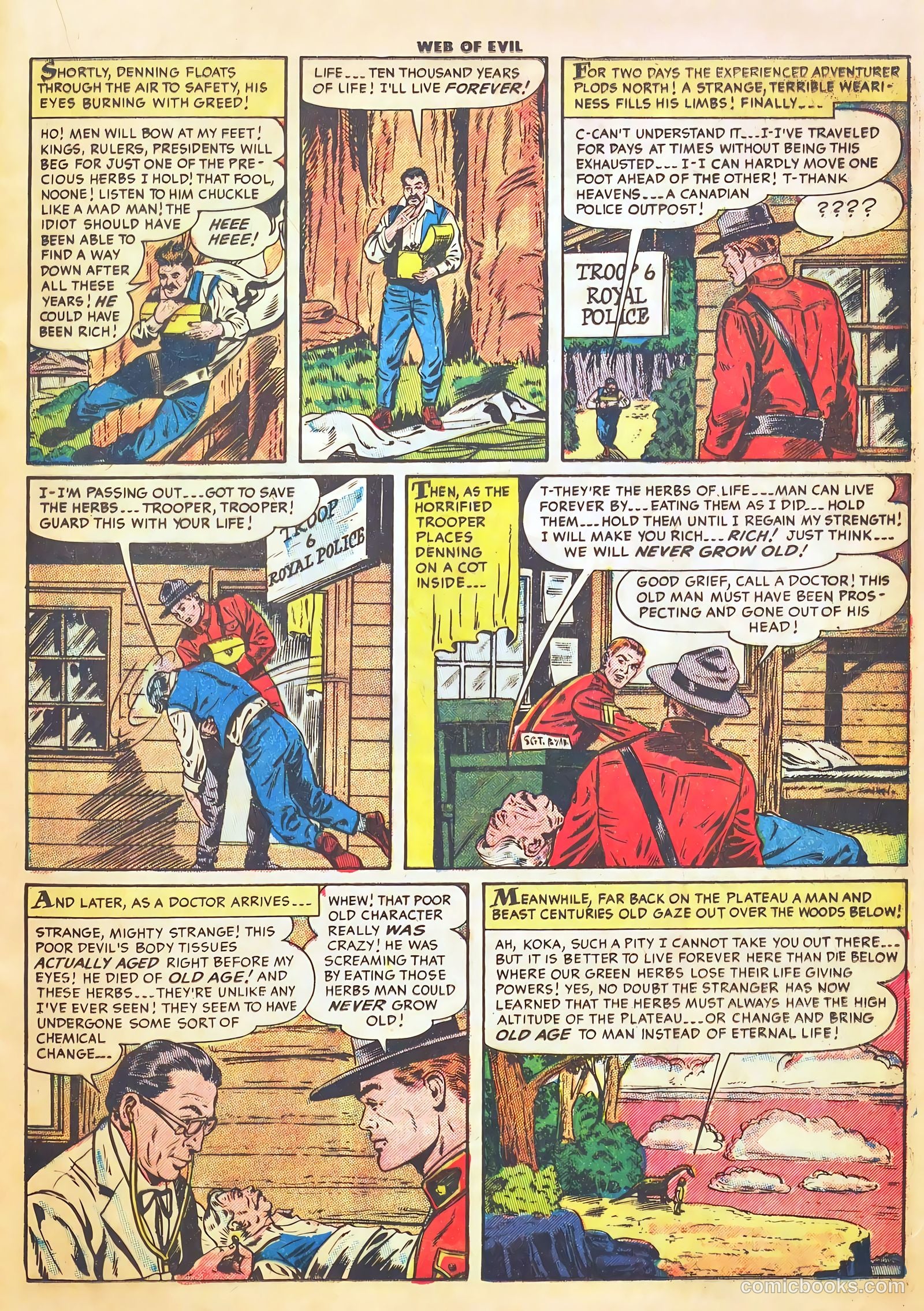 Web of Evil #21 (1954) — page 17 of 37