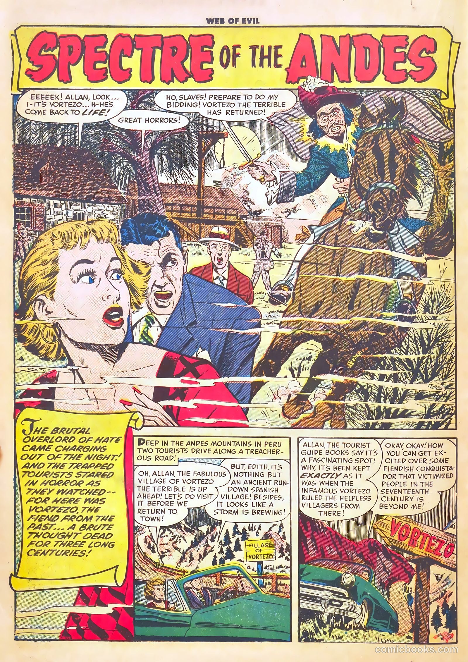 Web of Evil #21 (1954) — page 18 of 37
