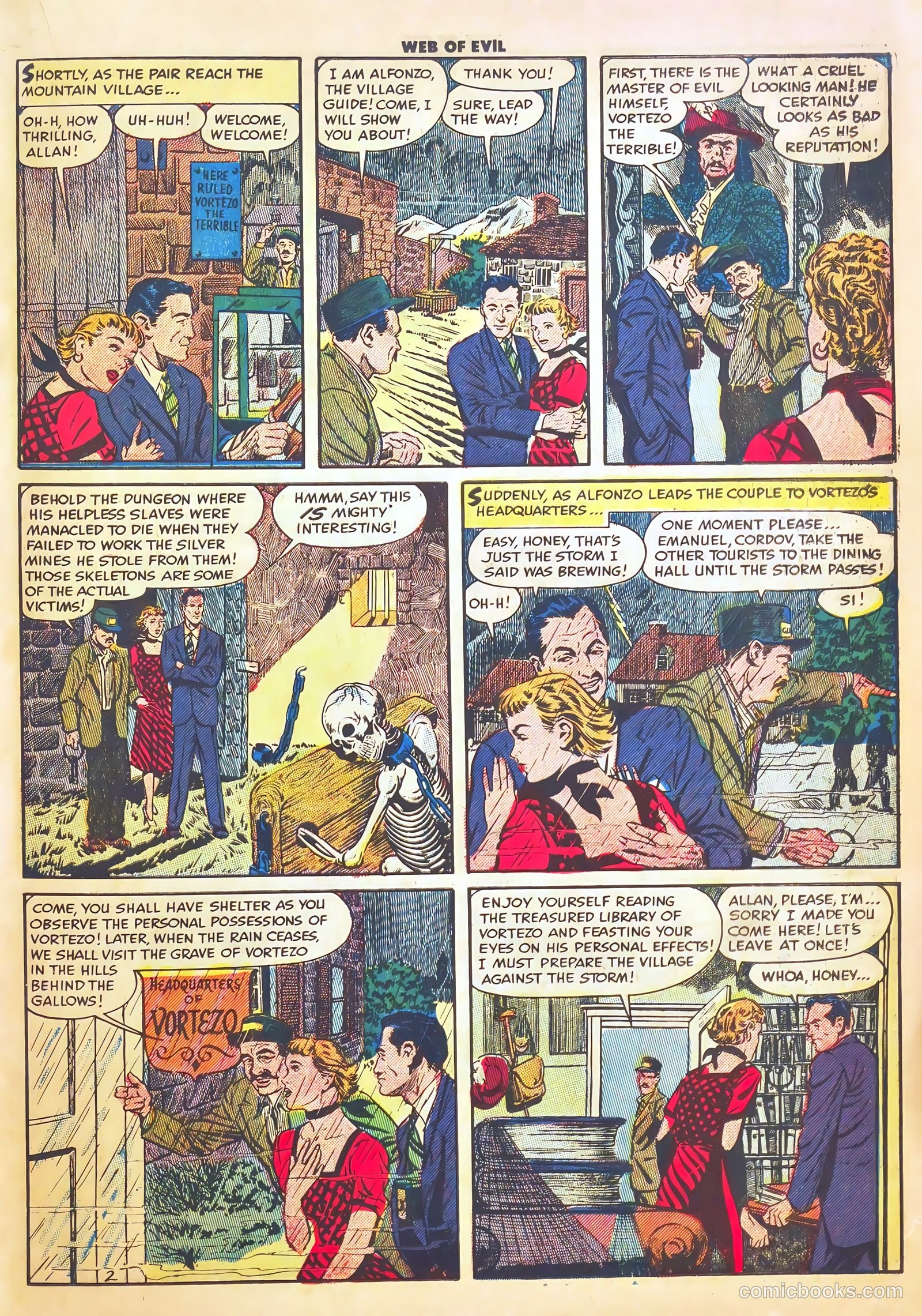 Web of Evil #21 (1954) — page 19 of 37
