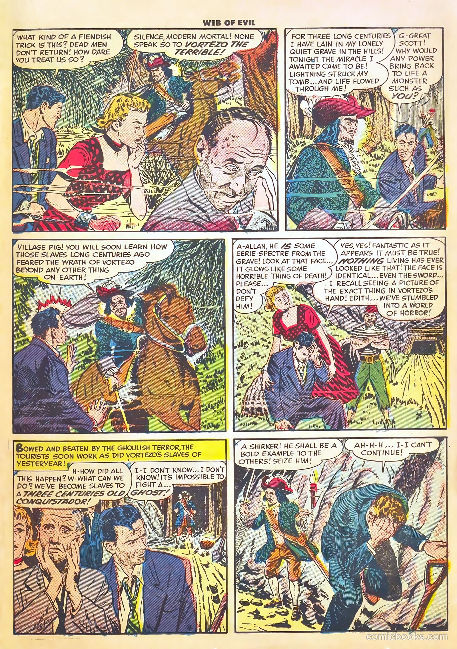Web of Evil #21 (1954) — page 21 of 37