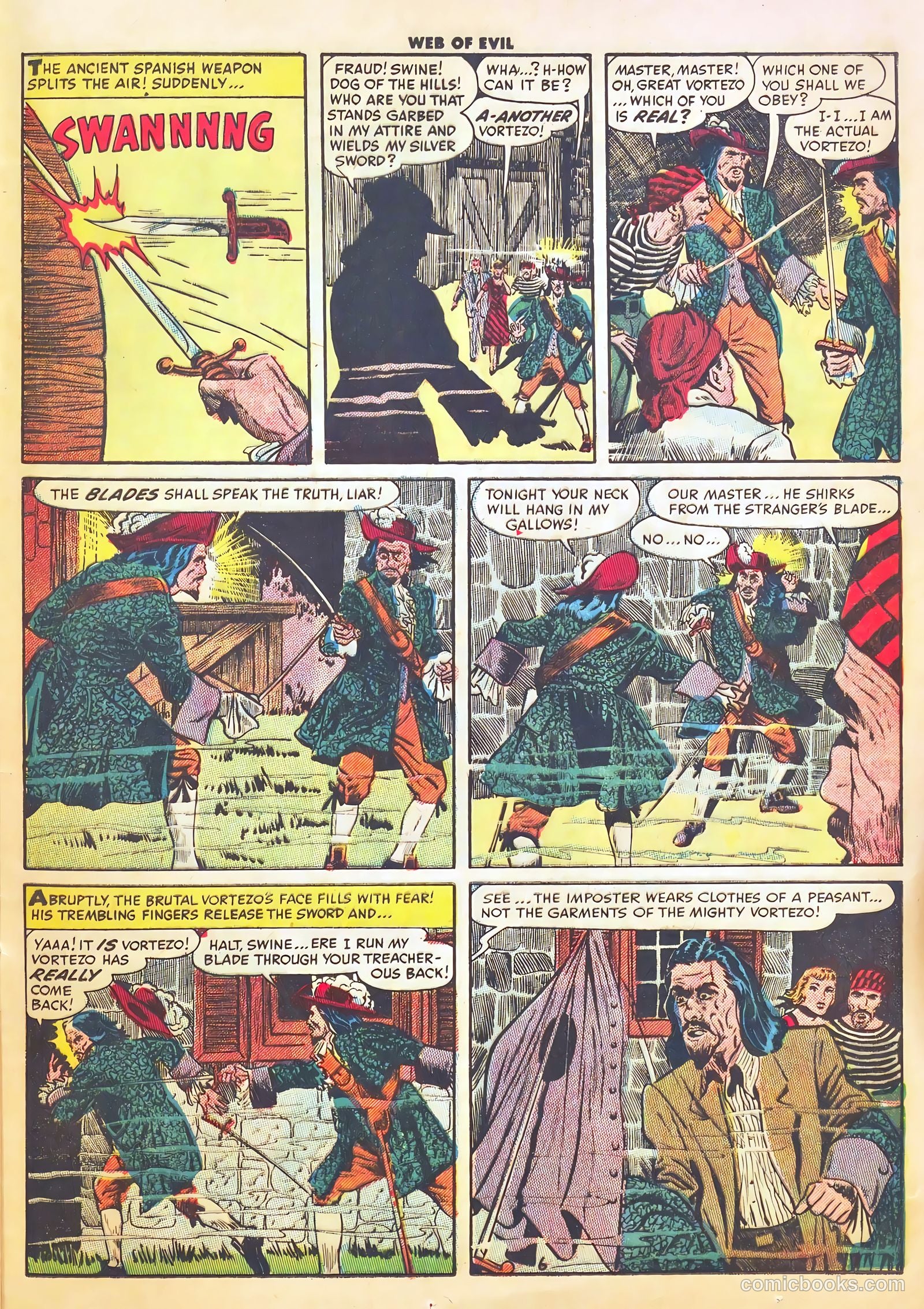 Web of Evil #21 (1954) — page 23 of 37
